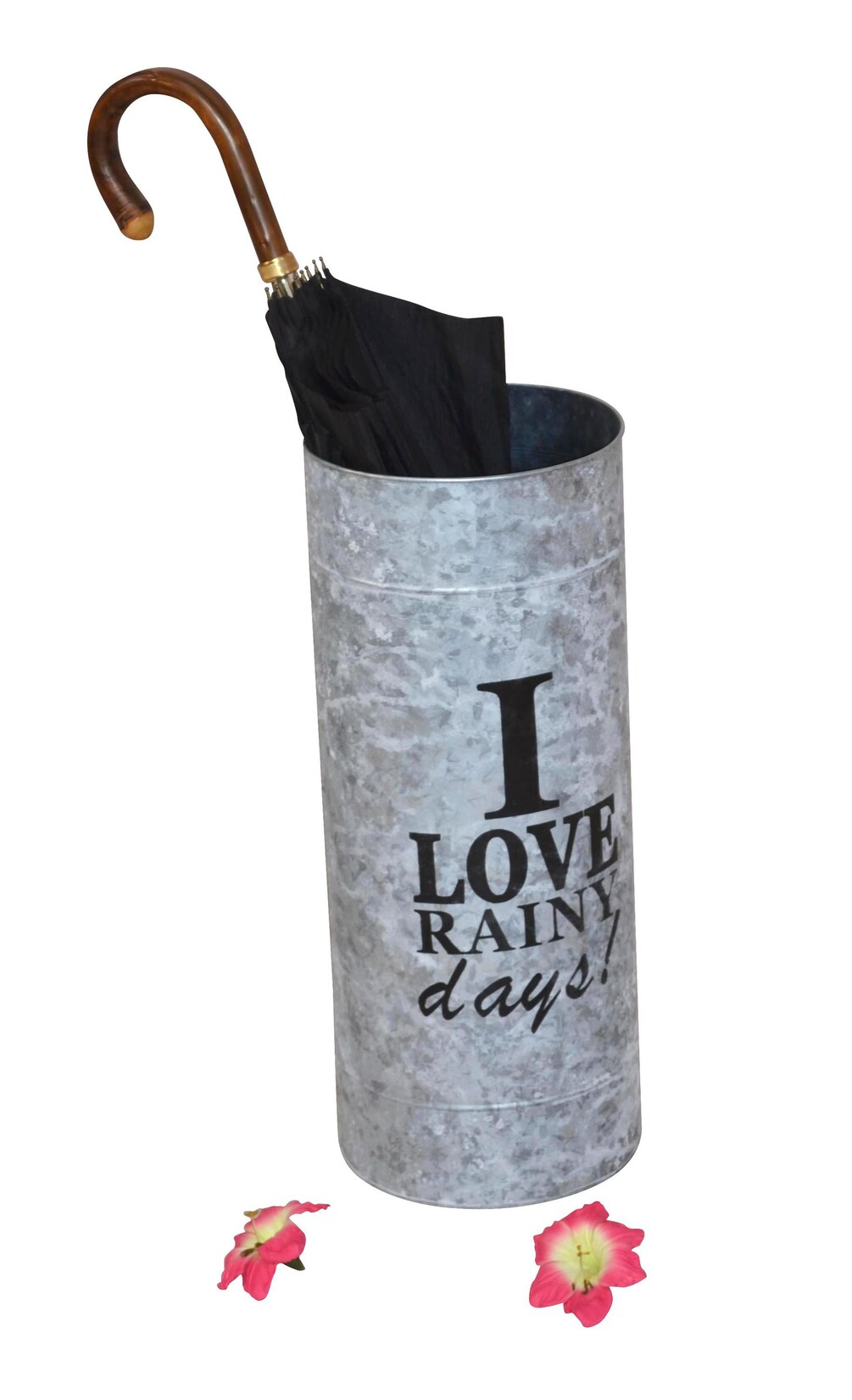 möbel direkt online Schirmständer "Rainy days" Schirmständer Mattsilber