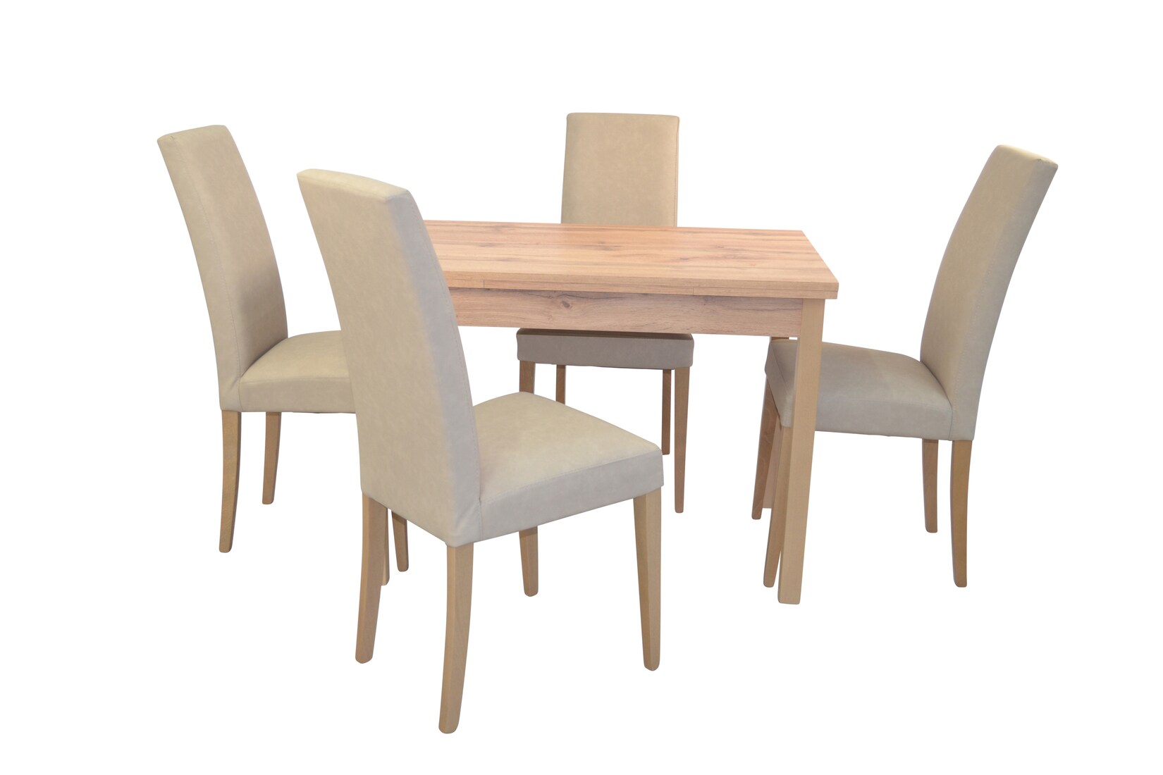 möbel direkt online 5tlg. Tischgruppe bestehend aus 4 Stühlen und 1 Esstisch