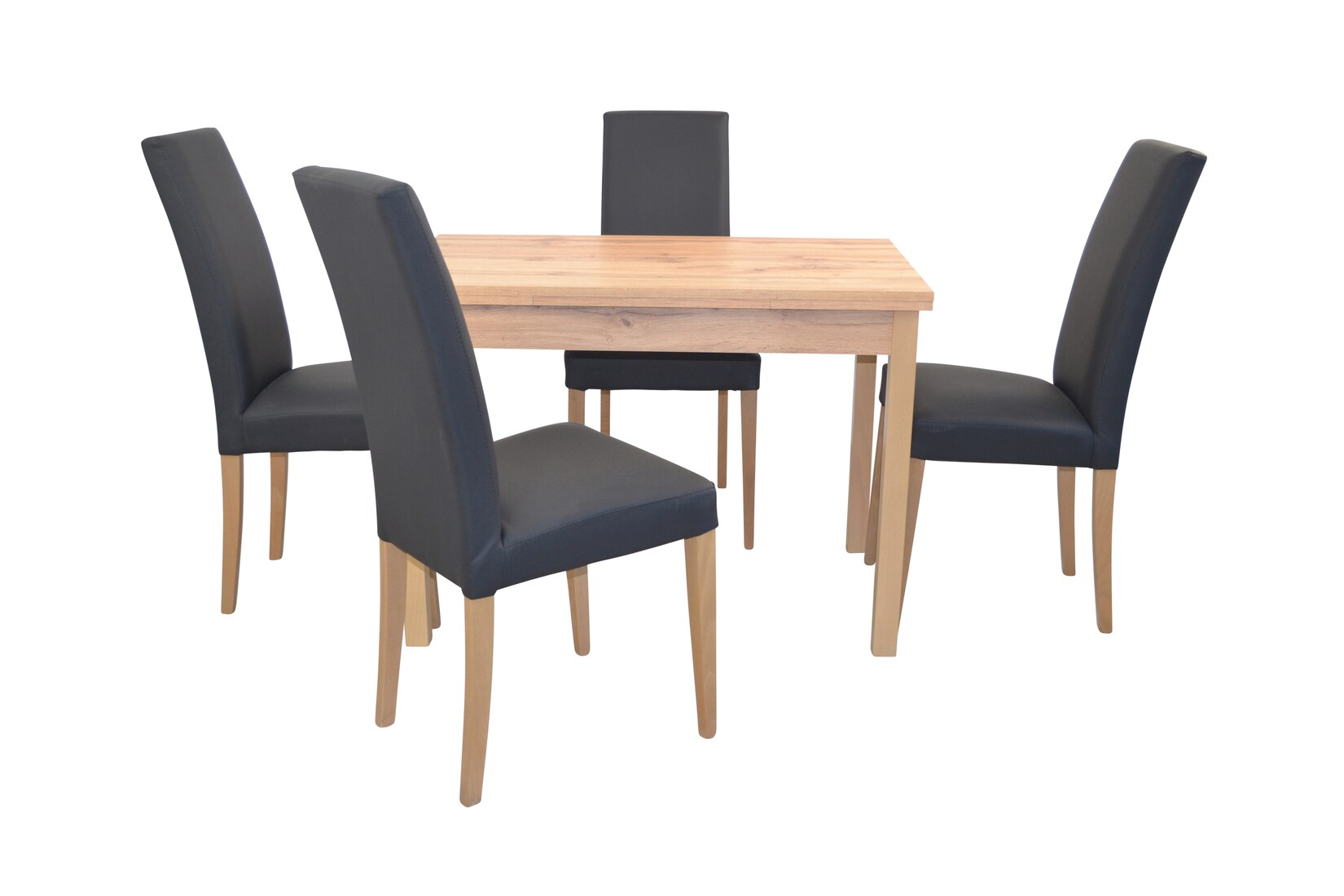 möbel direkt online 5tlg. Tischgruppe bestehend aus 4 Stühlen und 1 Esstisch