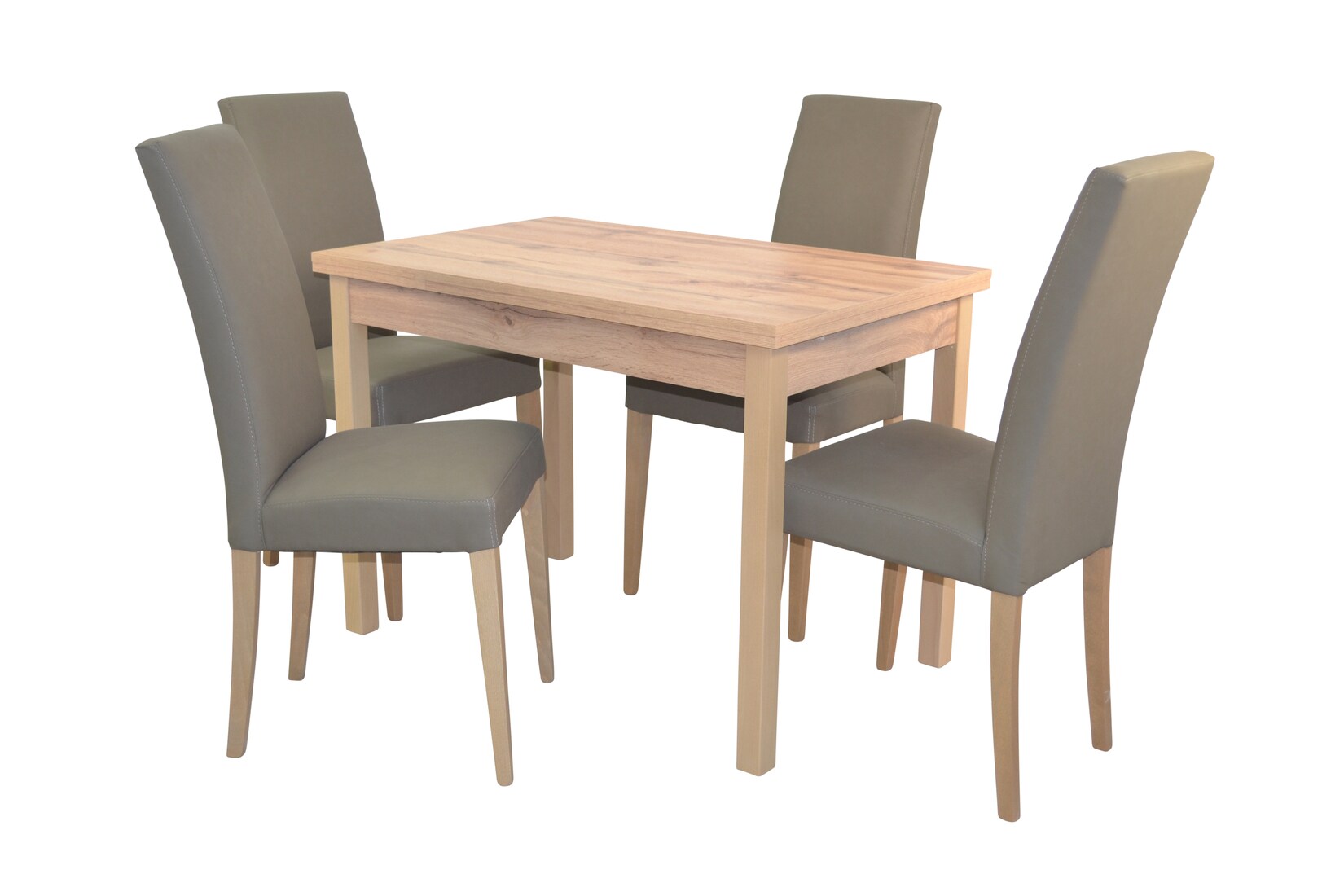 möbel direkt online 5tlg. Tischgruppe bestehend aus 4 Stühlen und 1 Esstisch