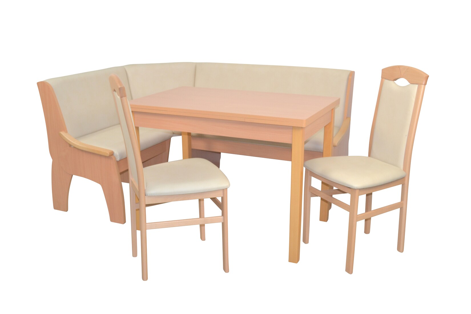möbel direkt online 4tlg. Eckbankgruppe 125x165 cm Schenkelmaß