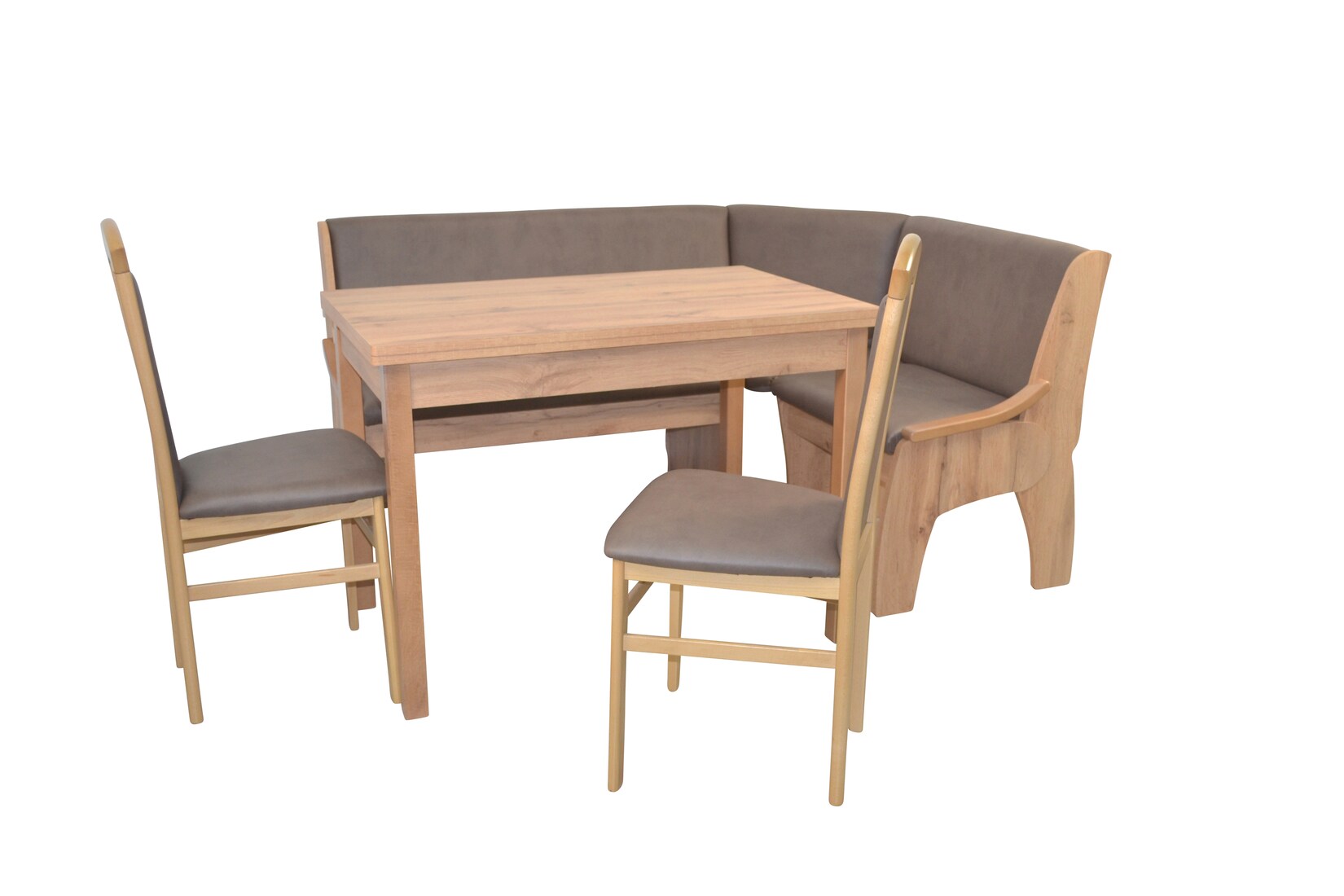 möbel direkt online 4tlg. Eckbankgruppe 125x165 cm Schenkelmaß