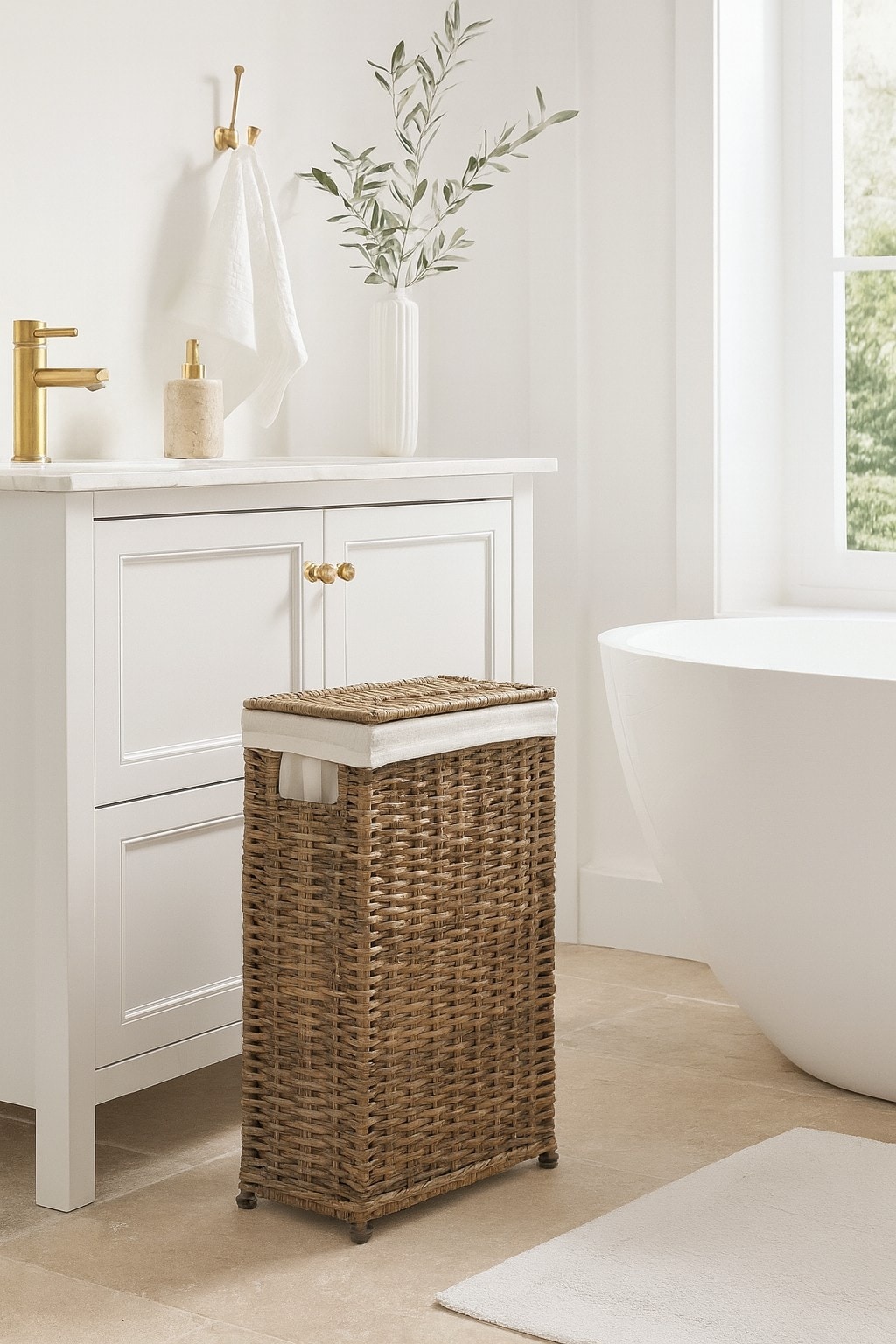 m&ouml;bel direkt online Raumspar-W&auml;schekorb Leni - Bild 1