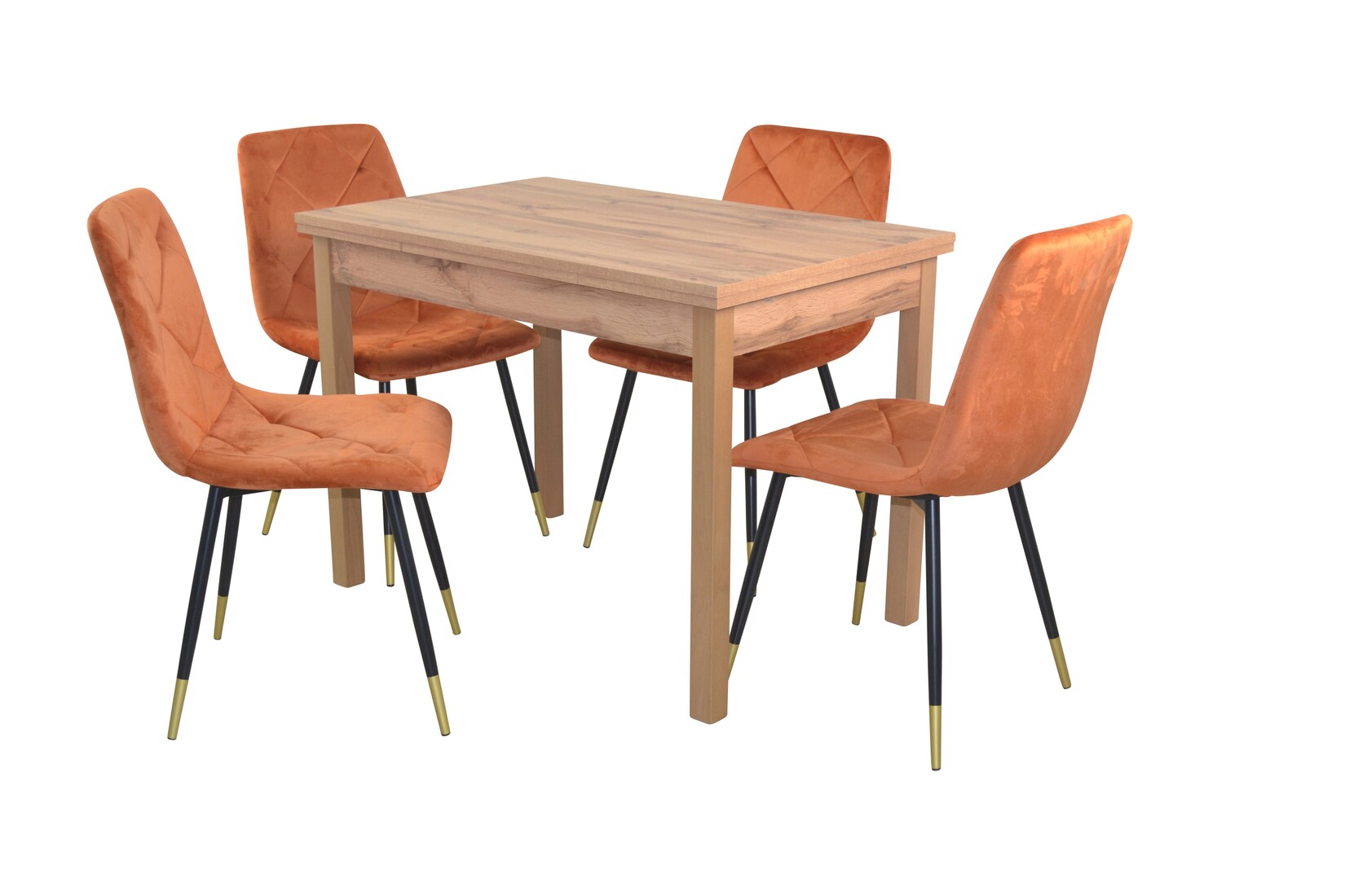 möbel direkt online 5tlg. Tischgruppe bestehend aus Esstisch und 4 Stühlen
