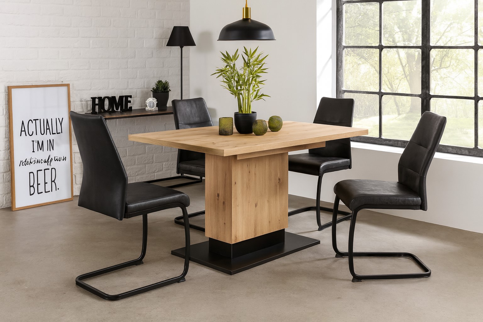 m&ouml;bel direkt online Tischgruppe- 5teilig Ben - Bild 1