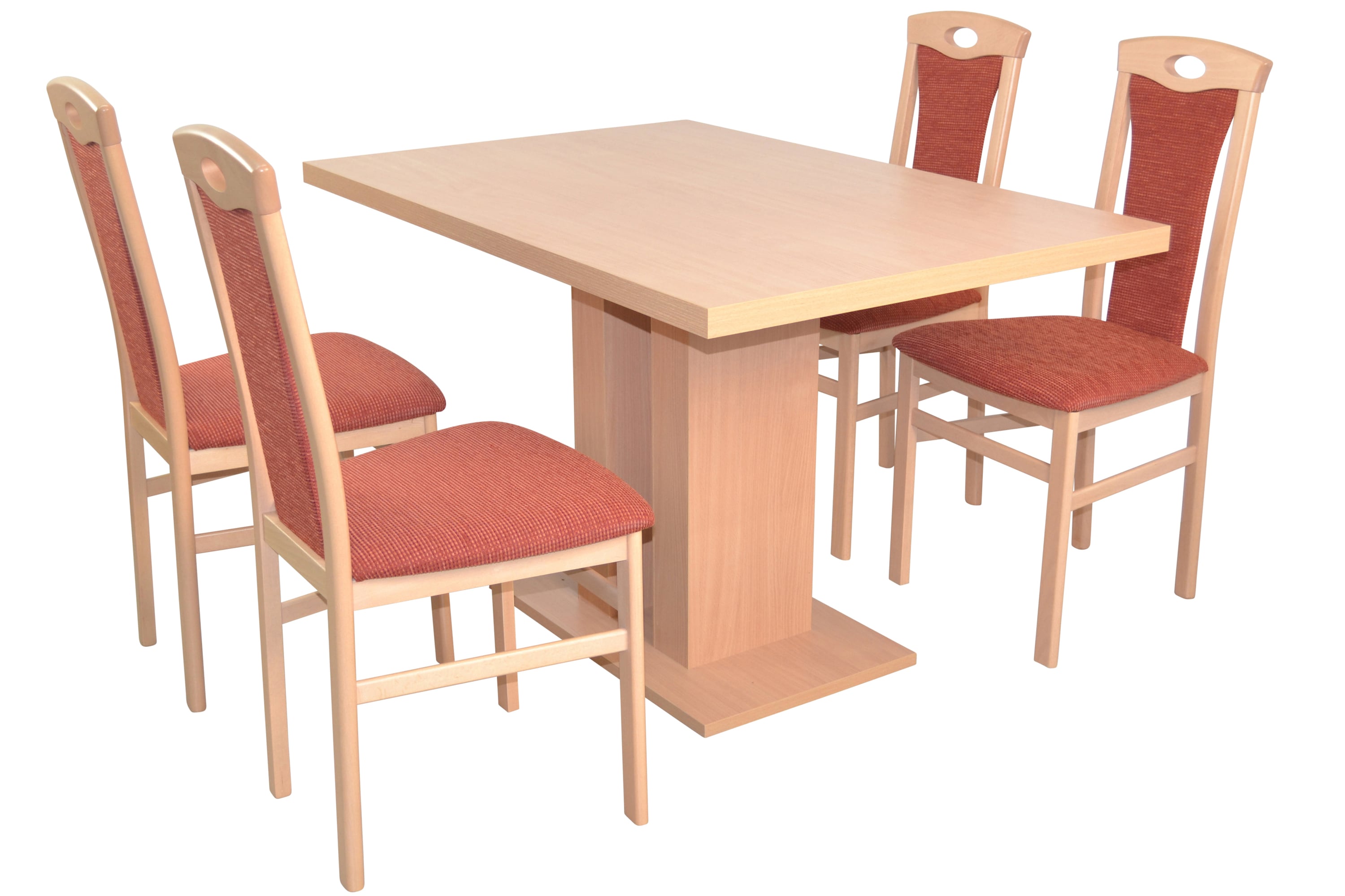 m&ouml;bel direkt online Essgruppe 5-teilig "Madrid" mit S&auml;ulentisch - Bild 1