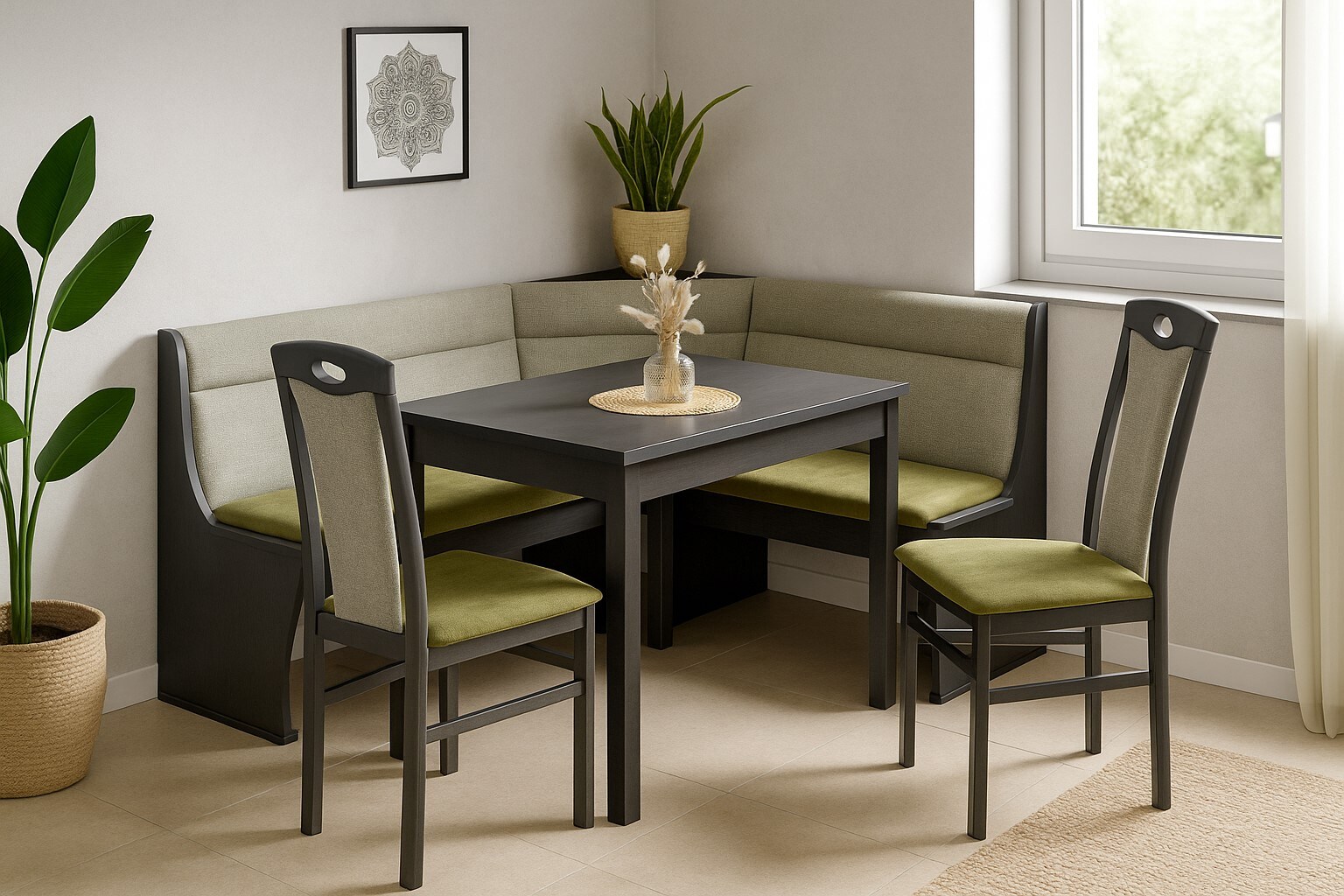 m&ouml;bel direkt online Eckbankgruppe  (4teilig) "Zac" - Bild 1