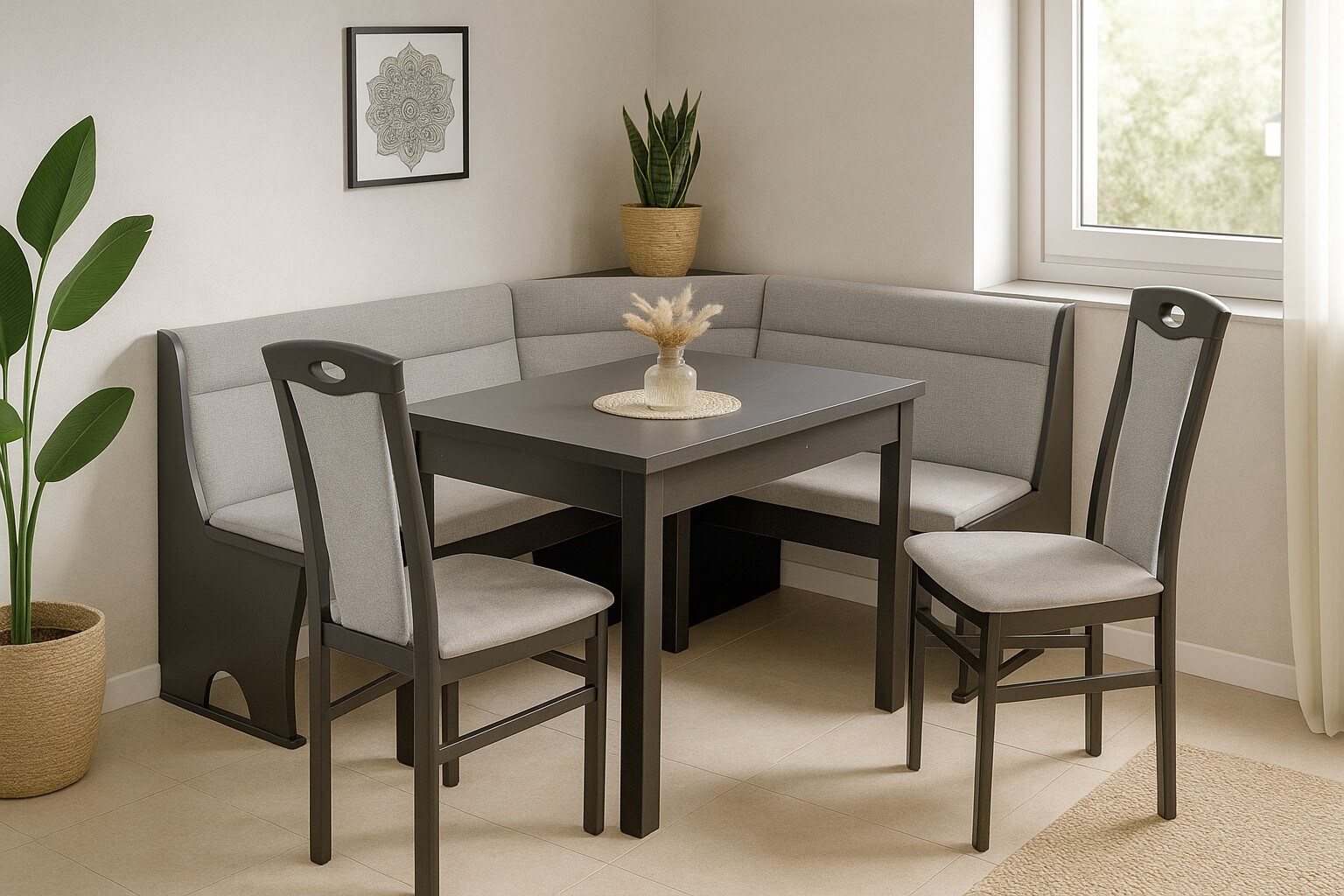 m&ouml;bel direkt online Eckbankgruppe  (4teilig) "Zac" - Bild 1