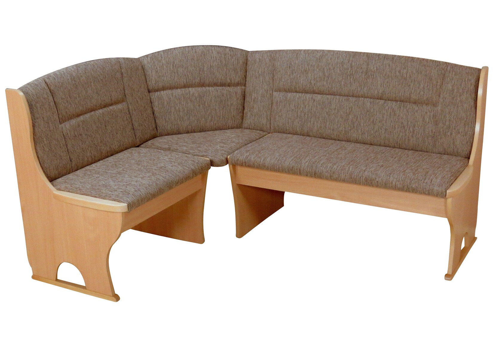 möbel direkt online Eckbank 125x165 cm Truheneckbank Buche
