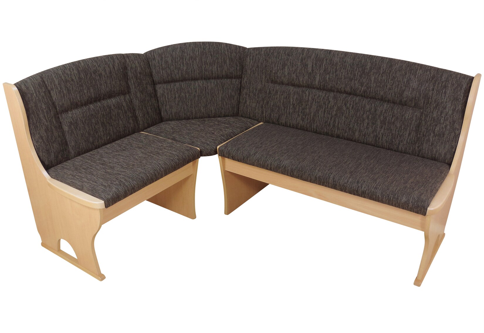 möbel direkt online Eckbank 125x165 cm Truheneckbank Buche