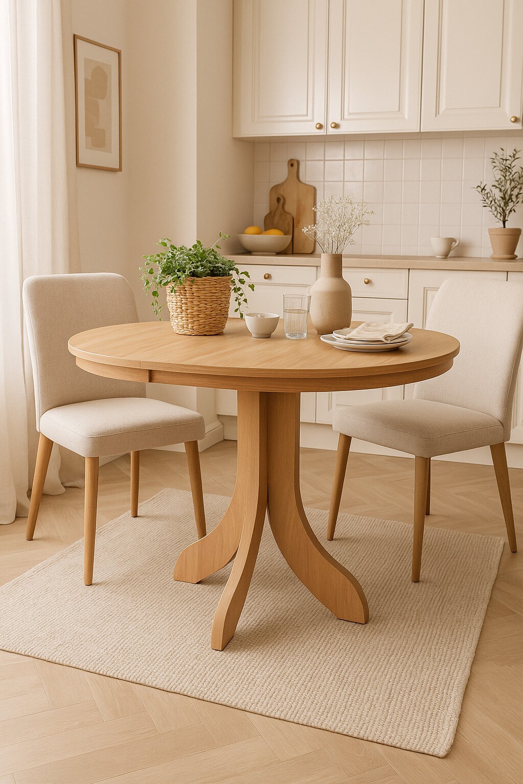 m&ouml;bel direkt online Esstisch 90-130 cm Anton - Bild 1