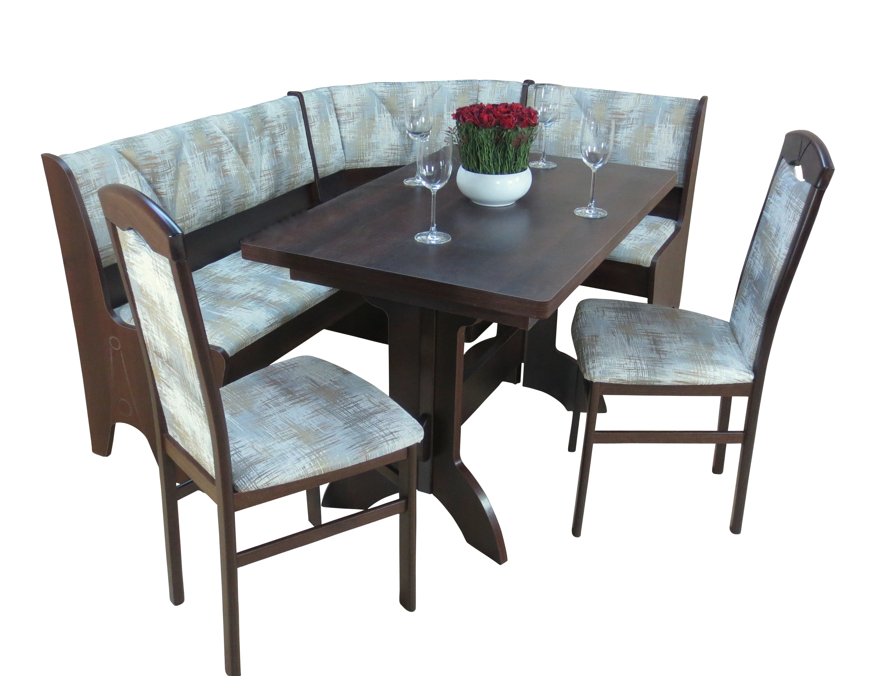 m&ouml;bel direkt online Truheneckbankgruppe 4-teilig "Halle III" - Bild 1