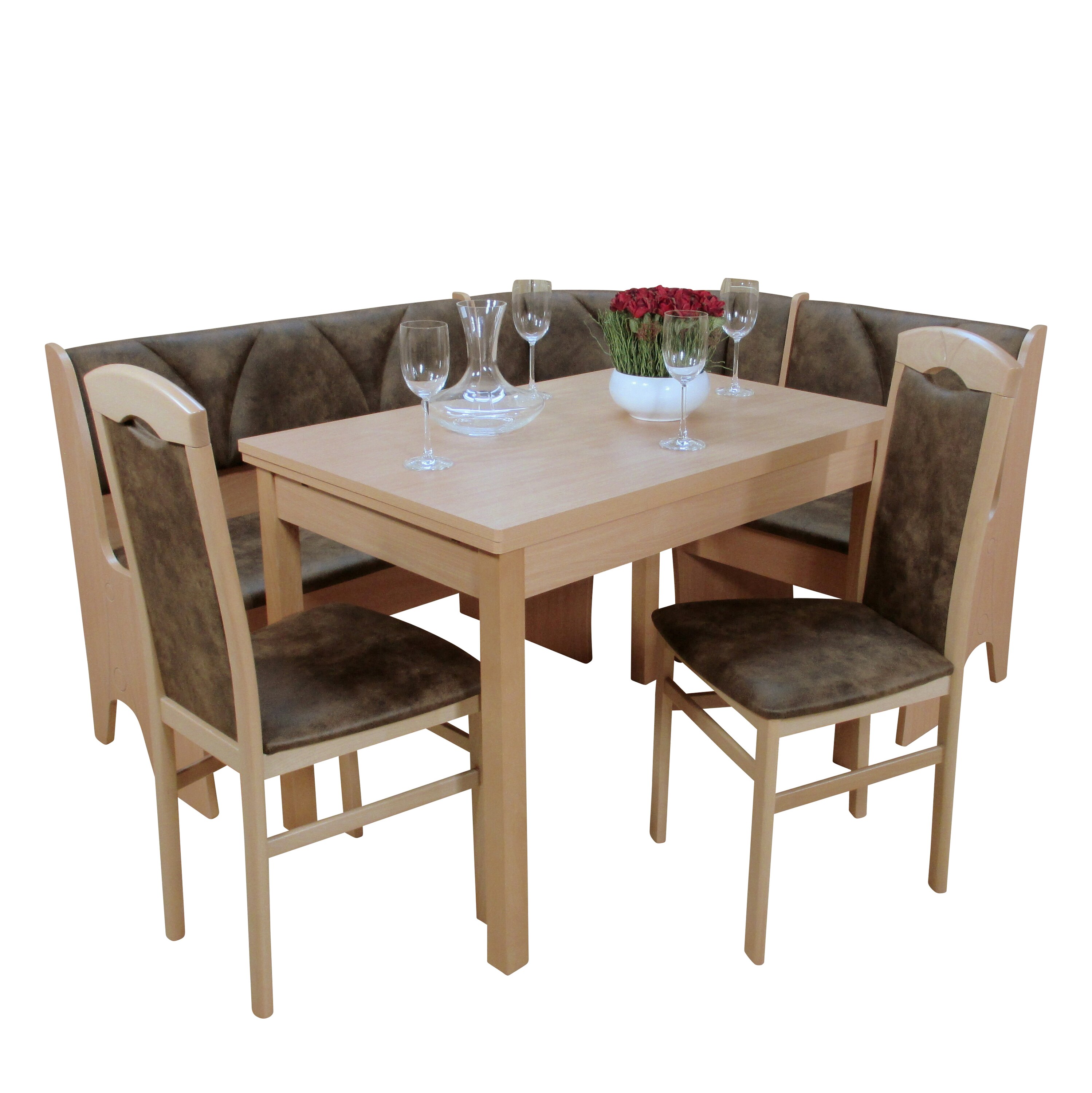 m&ouml;bel direkt online Eckbankgruppe 4tlg. Silvia - Bild 1