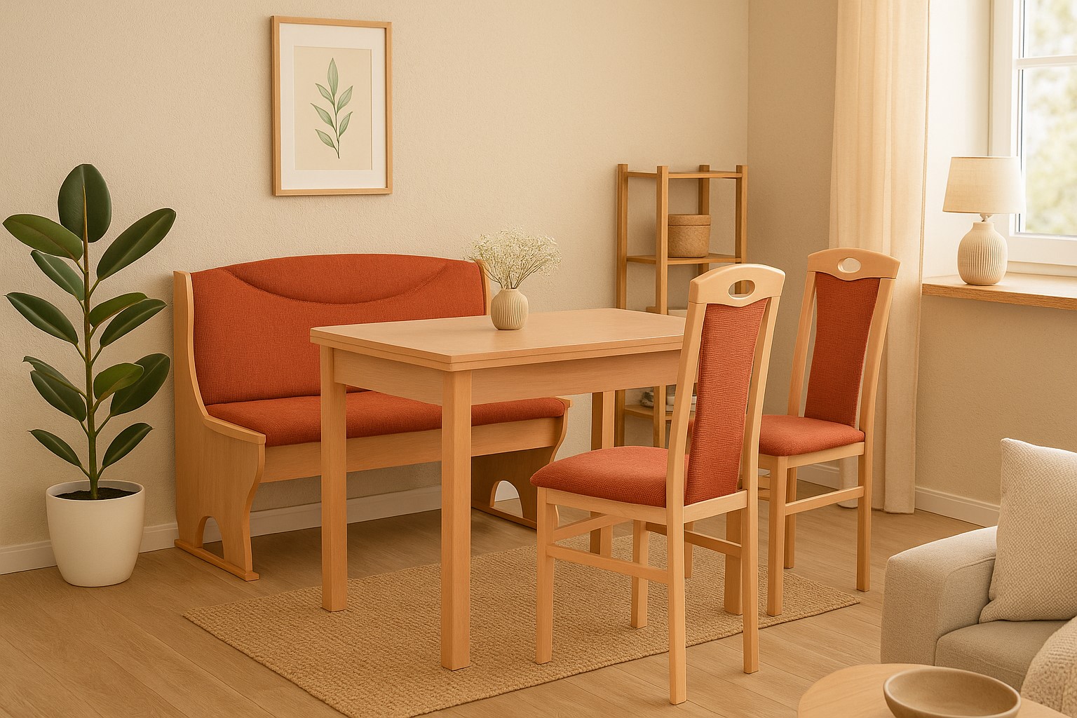 m&ouml;bel direkt online Sitzgruppe  4-teilig "Madrid" - Bild 1