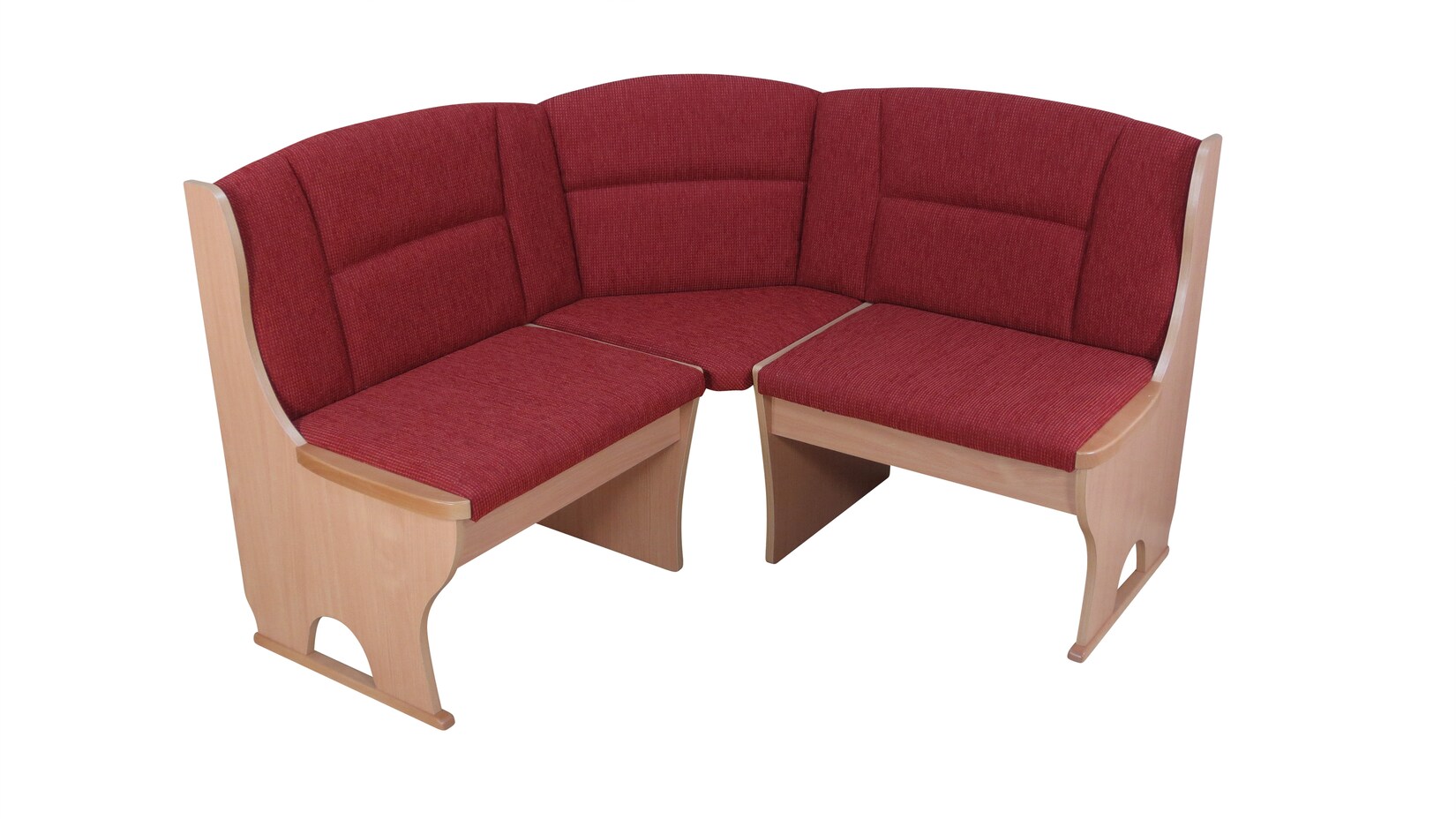 möbel direkt online Eckbank 125x125 cm Madrid Buche