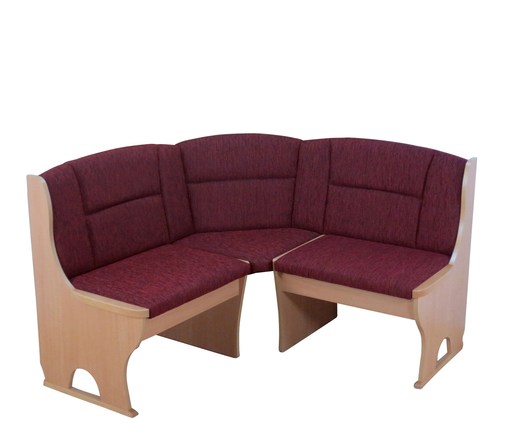 möbel direkt online Eckbank 125x125 cm Madrid Buche