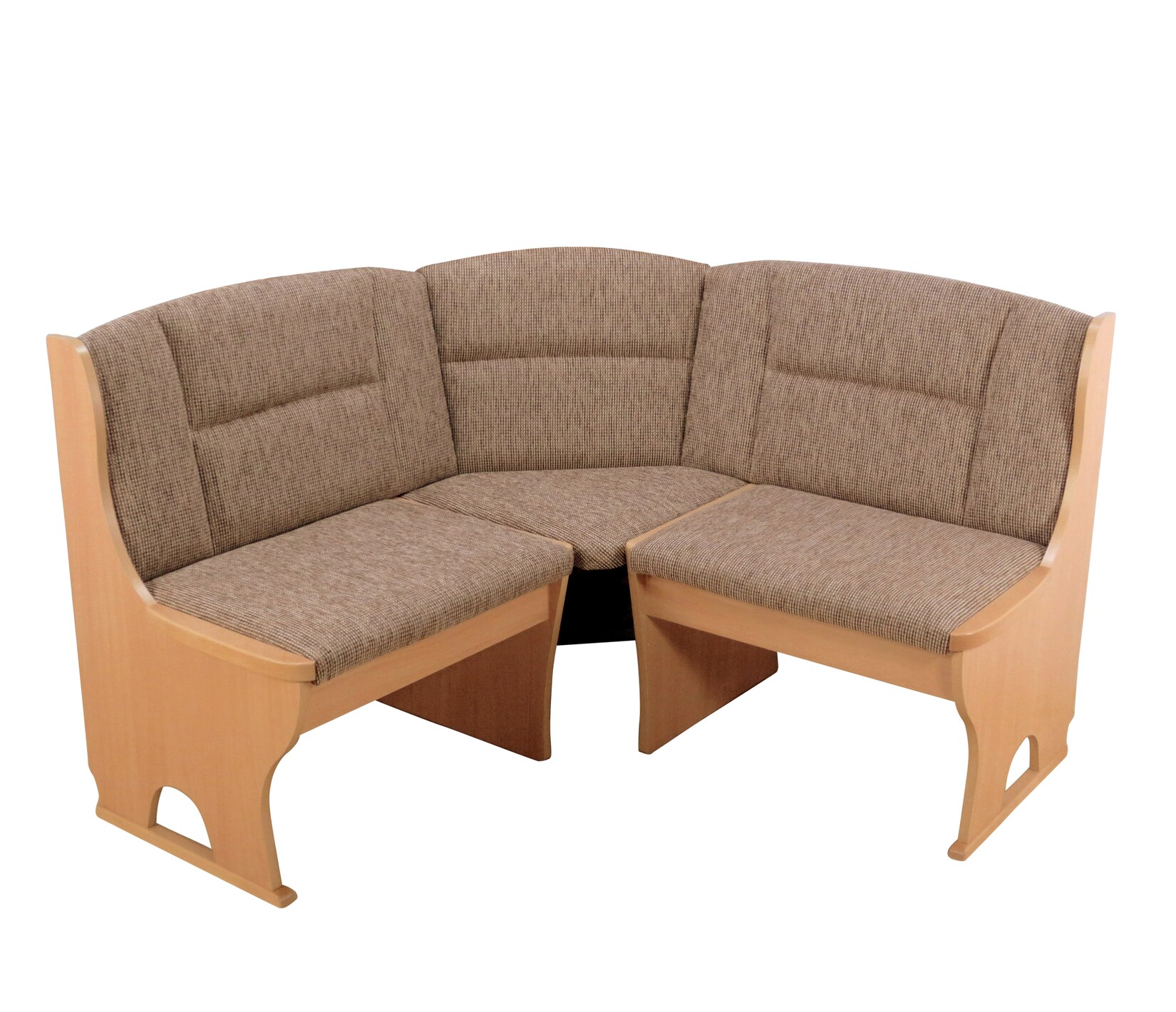 möbel direkt online Eckbank 125x125 cm Madrid Buche