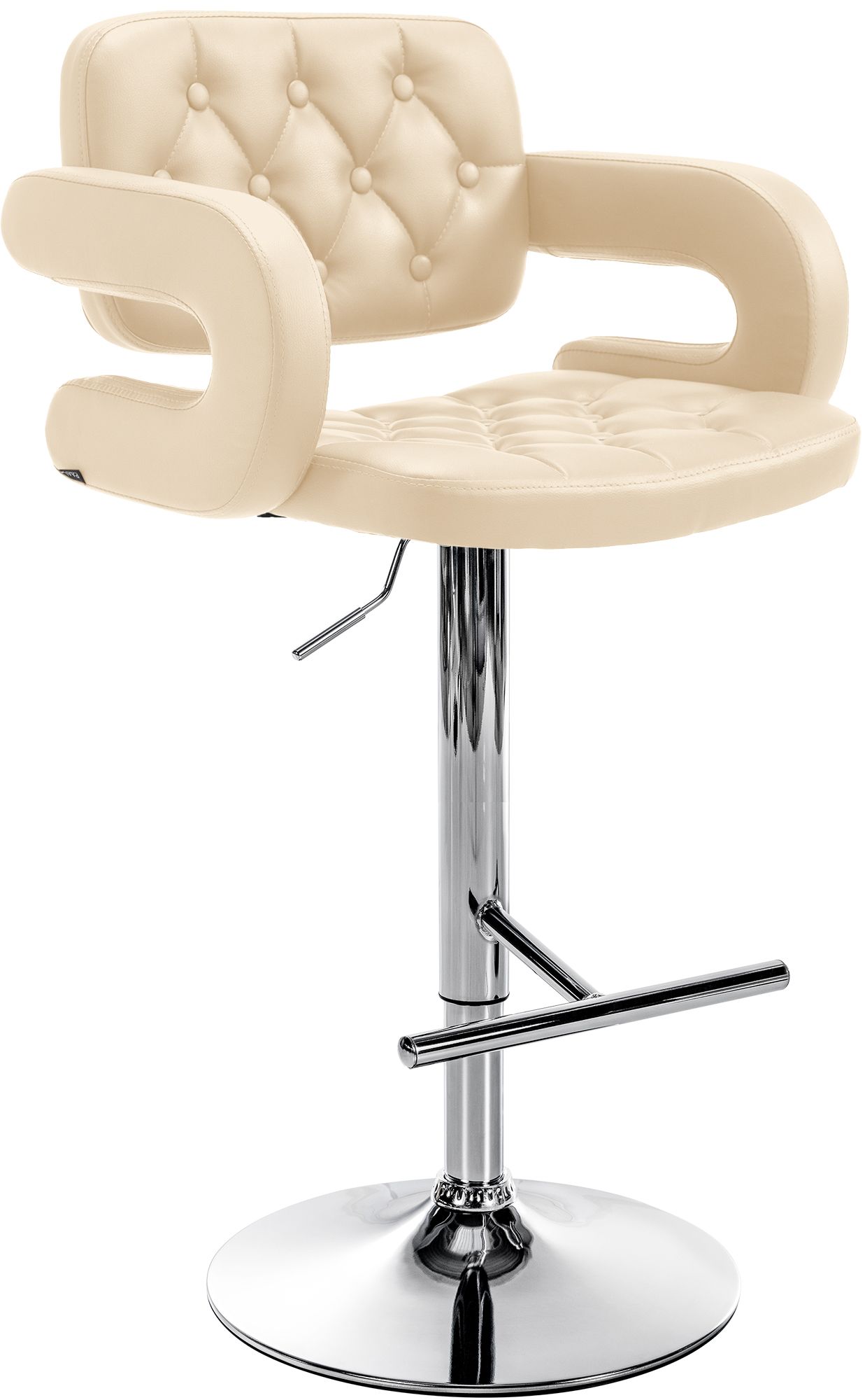 CLP Barhocker Dublin Mit Kunstleder-Bezug I H&ouml;henverstellbar - Bild 1