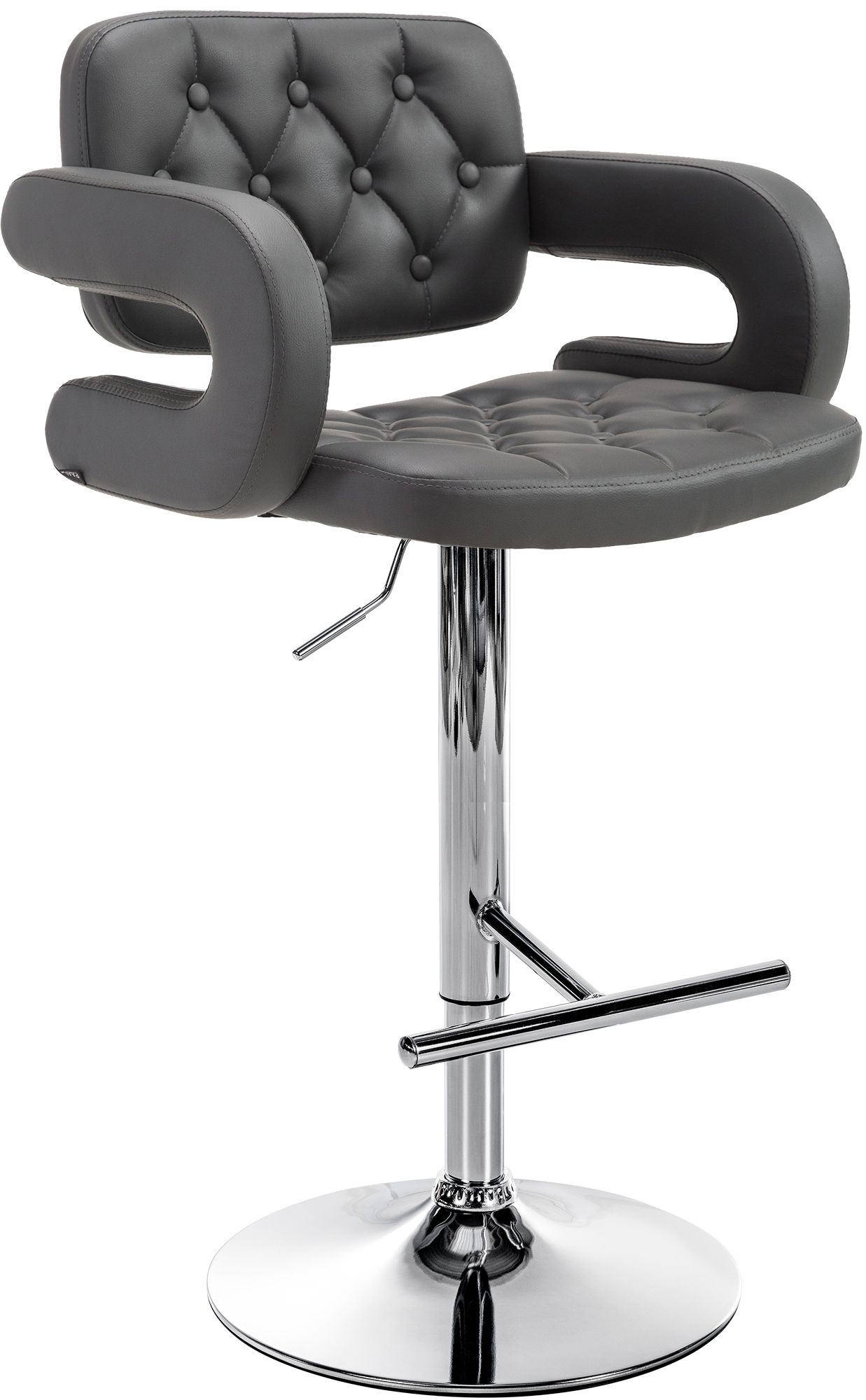 CLP Barhocker Dublin Mit Kunstleder-Bezug I H&ouml;henverstellbar - Bild 1