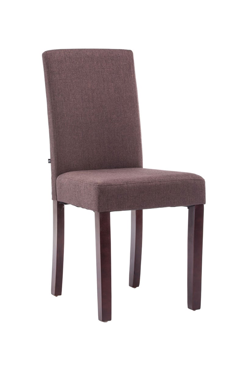 CLP Esszimmerstuhl Ina mit Holzgestell und Stoffbezug I Lehnstuhl mit einer Sitzh&ouml;he von 47 cm I Polsterstuhl mit hoher R&uuml;ckenlehne - Bild 1