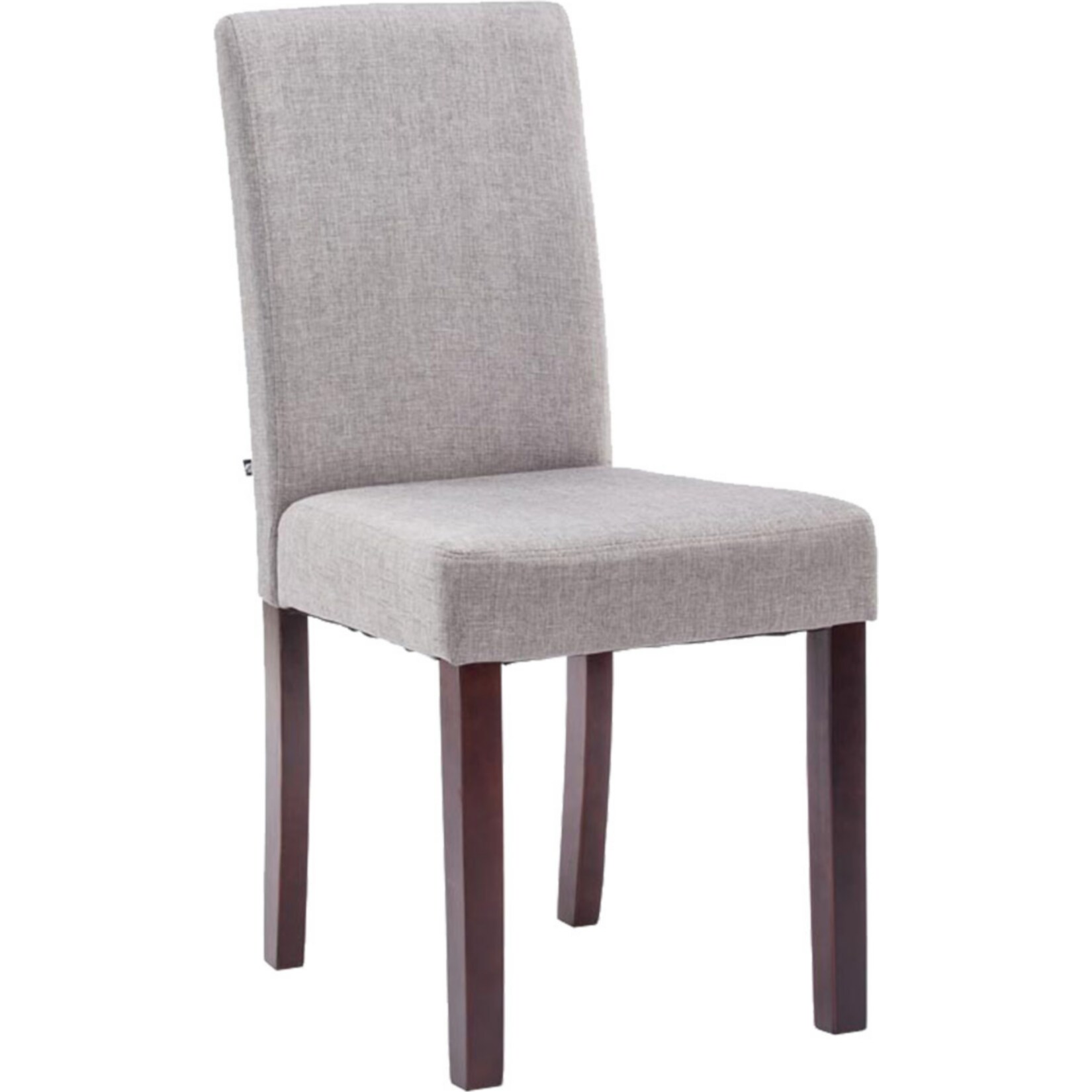 CLP Esszimmerstuhl Ina mit Holzgestell und Stoffbezug I Lehnstuhl mit einer Sitzh&ouml;he von 47 cm I Polsterstuhl mit hoher R&uuml;ckenlehne - Bild 1