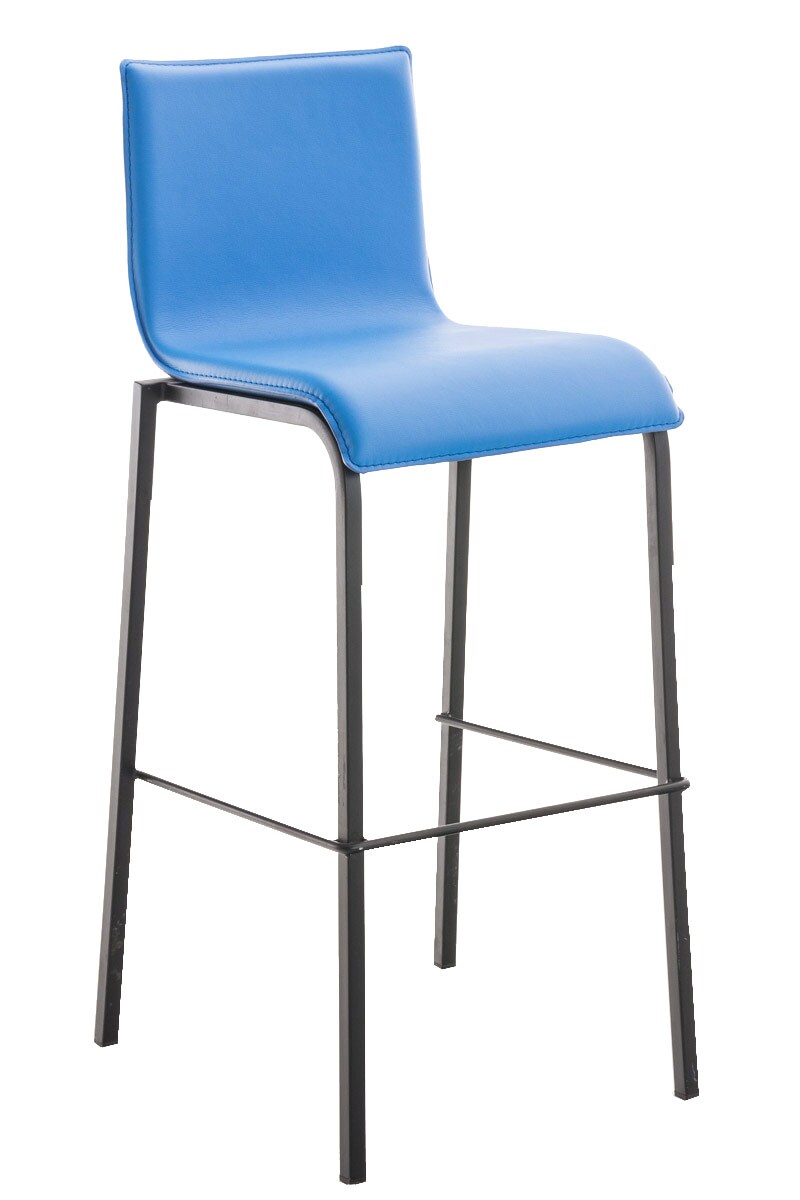CLP Barhocker Avola I Stapelbarer Barstuhl Mit Metallgestell Und Kunstlederbezug I  Thekenhocker Mit 78 CM Sitzh&ouml;he - Bild 1