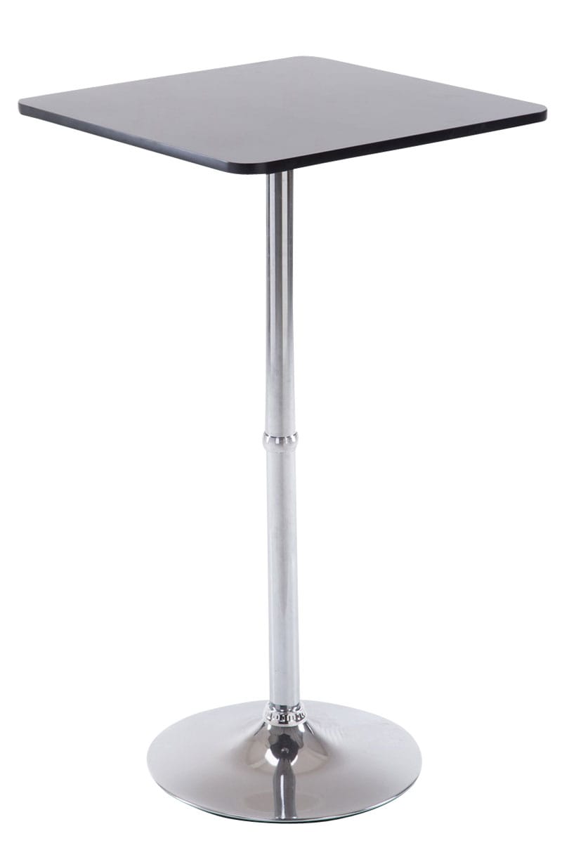 CLP Stehtisch Quadratisch I Eckige Tischplatte 60 X 60 CM | Stabiles Metallgestell - Bild 1