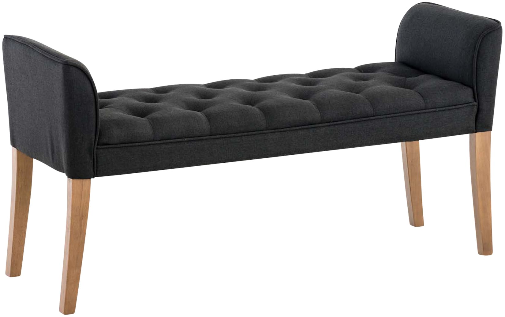 CLP Chaiselongue Cleopatra I Stoff-Bezug I Polsterbank