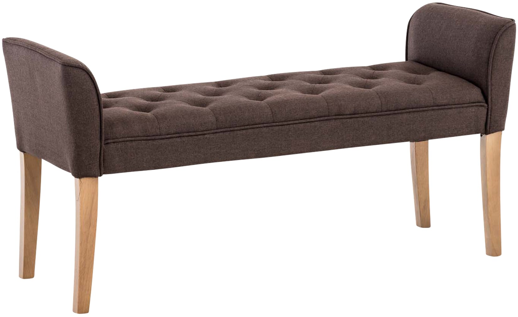 CLP Chaiselongue Cleopatra I Stoff-Bezug I Polsterbank