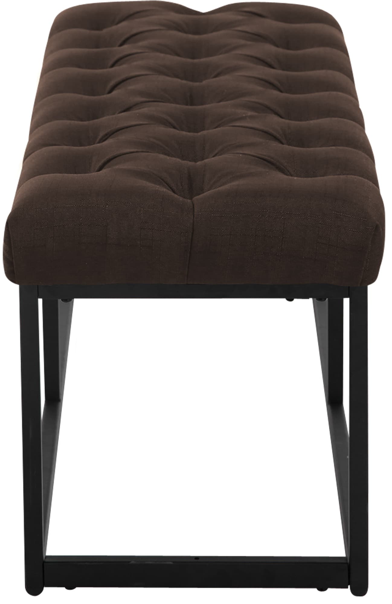 CLP Sitzbank Amun Stoff B120 - Farbe: braun, Gr&ouml;&szlig;e: 120 cm - Bild 1