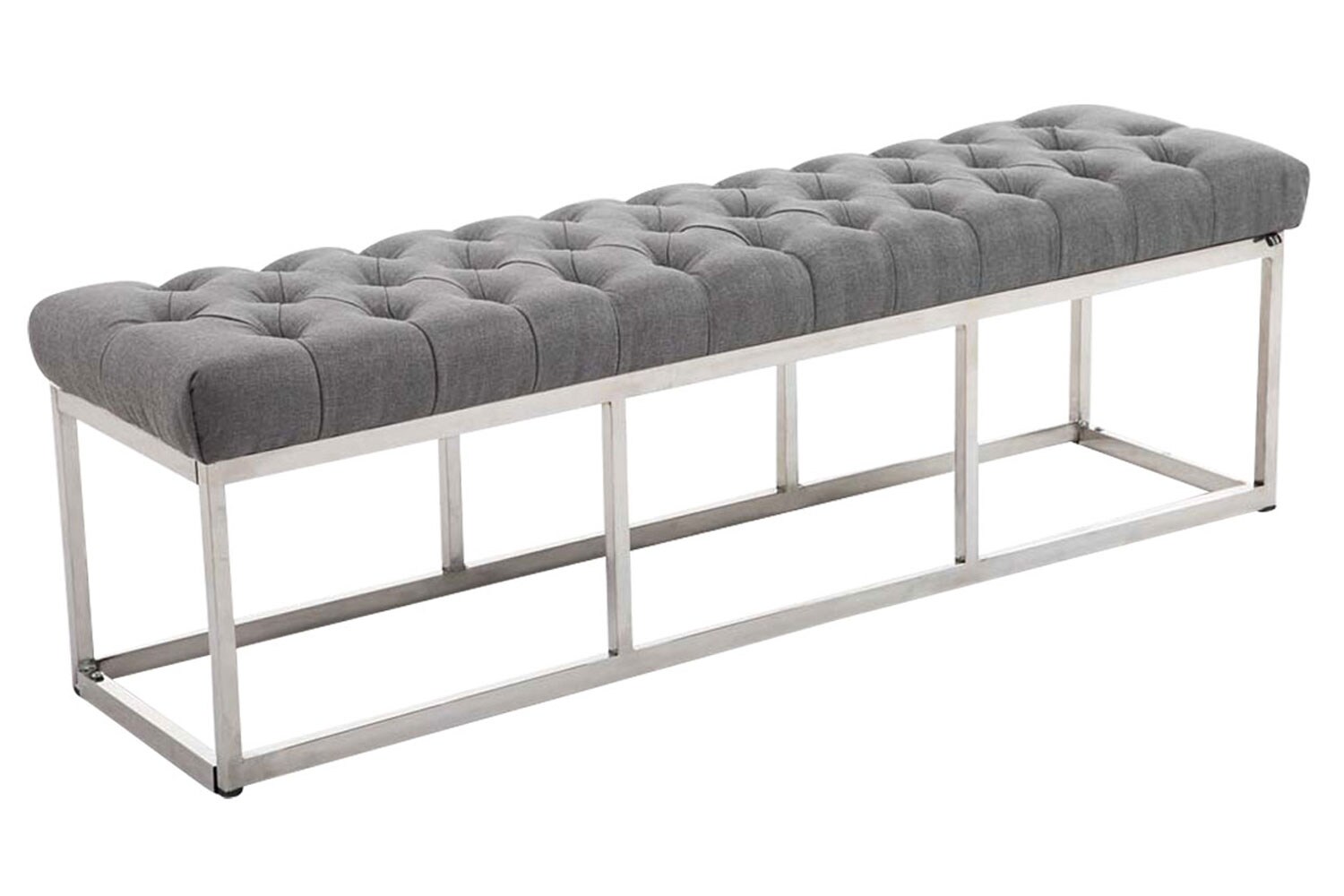 CLP Sitzbank Amun I Mit Stoff-Bezug I Mit Edelstahl-Gestell - Bild 1