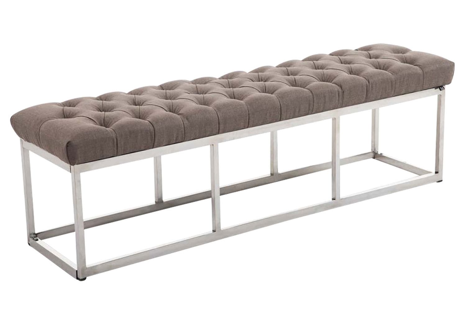 CLP Sitzbank Amun I Mit Stoff-Bezug I Mit Edelstahl-Gestell - Bild 1