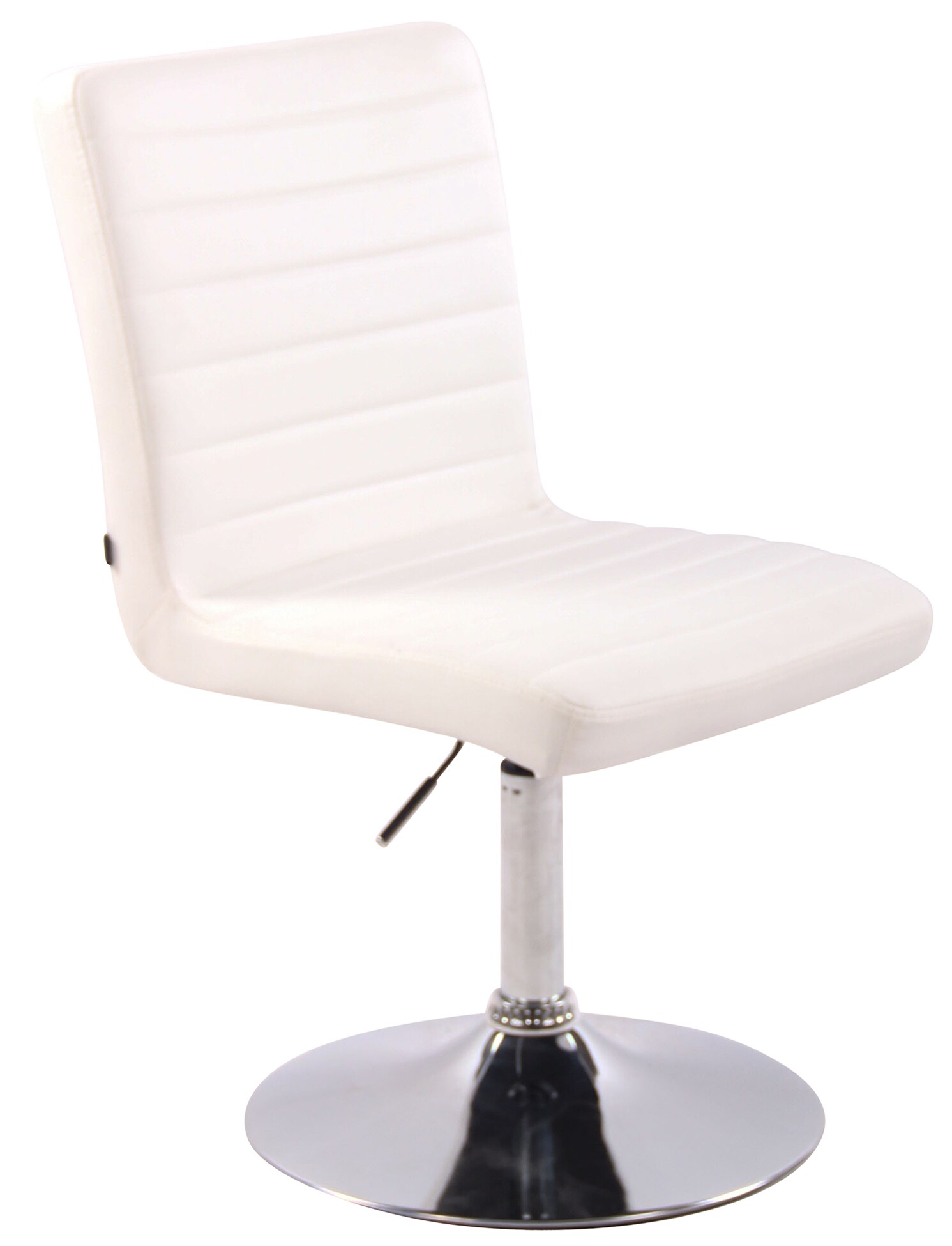 CLP Esszimmerstuhl Elvas mit hochwertiger Polsterung und Kunstlederbezug I Drehbarer und h&ouml;henverstellbarer Polsterstuhl mit Metallgestell - Bild 1