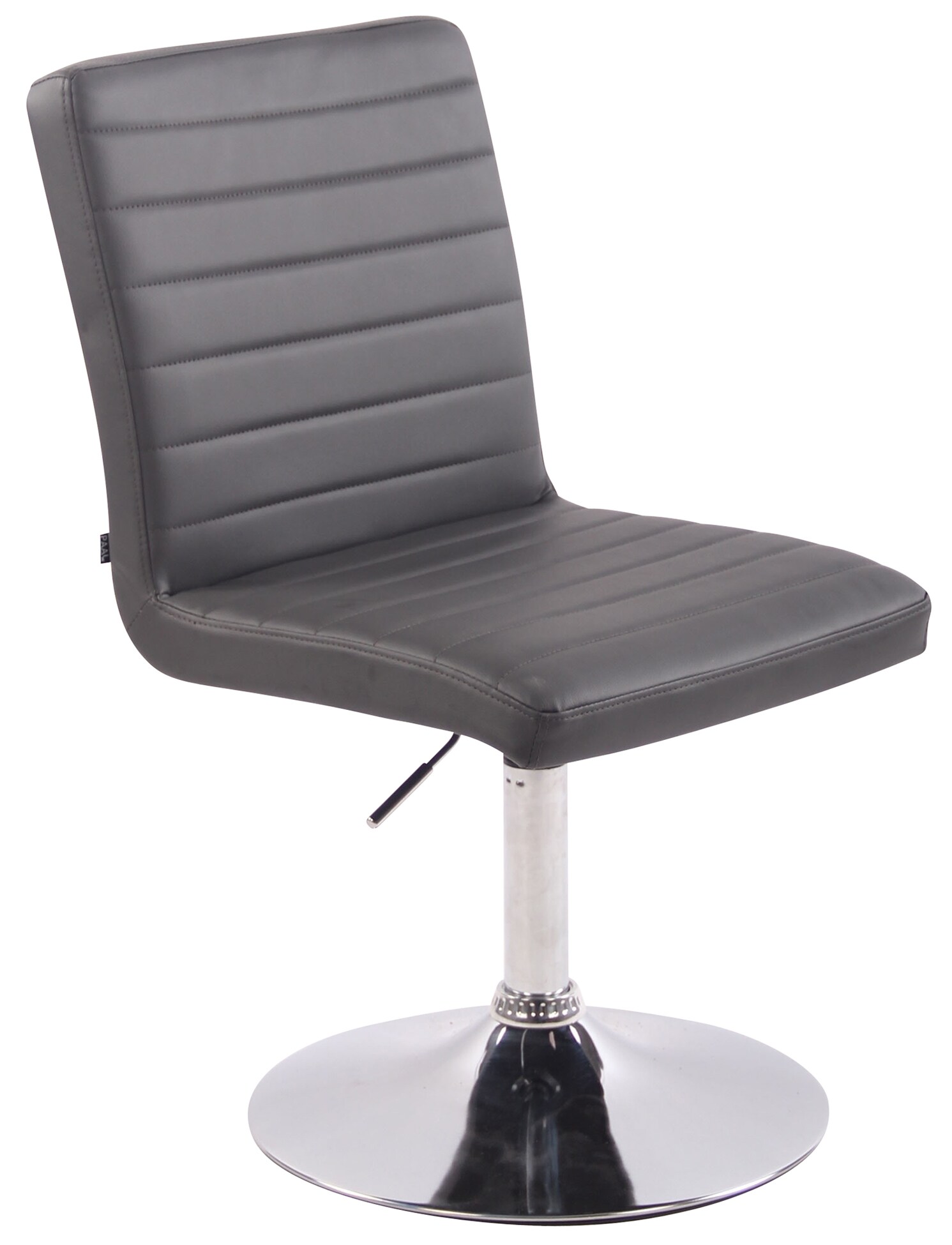 CLP Esszimmerstuhl Elvas mit hochwertiger Polsterung und Kunstlederbezug I Drehbarer und h&ouml;henverstellbarer Polsterstuhl mit Metallgestell - Bild 1