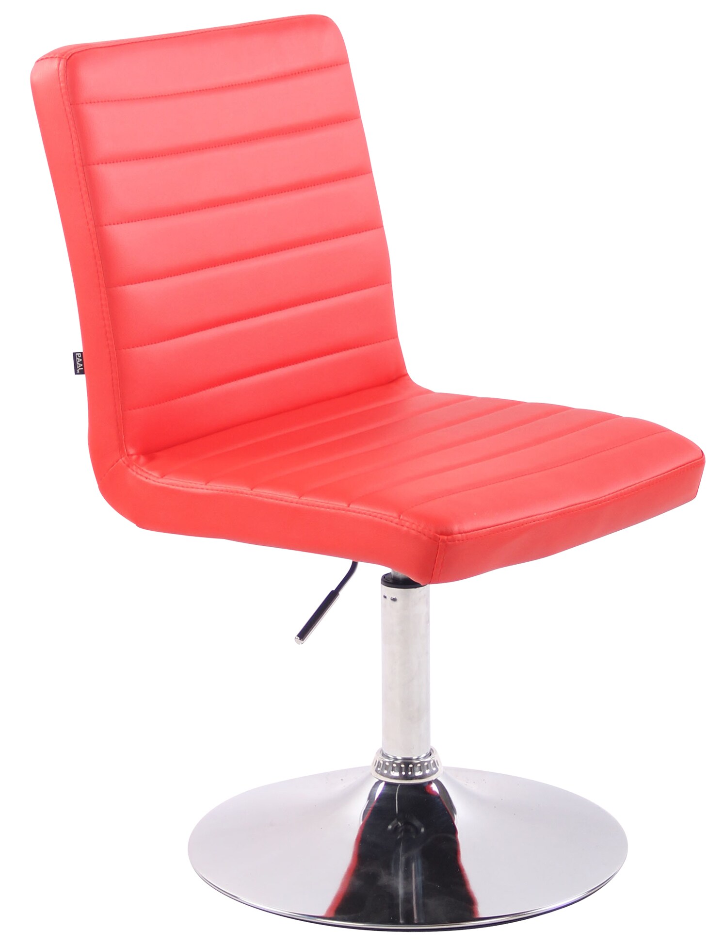 CLP Esszimmerstuhl Elvas mit hochwertiger Polsterung und Kunstlederbezug I Drehbarer und h&ouml;henverstellbarer Polsterstuhl mit Metallgestell - Bild 1