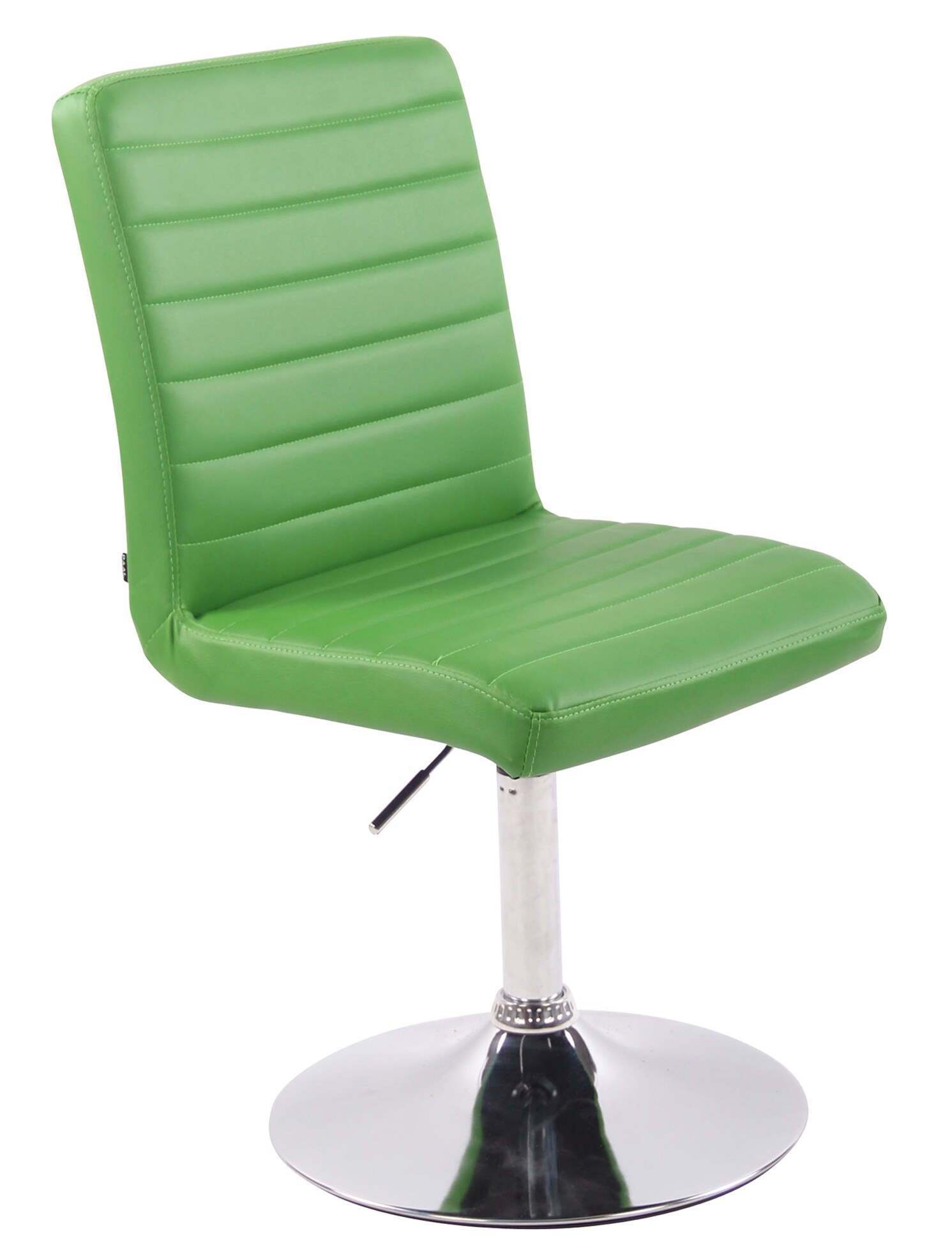 CLP Esszimmerstuhl Elvas mit hochwertiger Polsterung und Kunstlederbezug I Drehbarer und h&ouml;henverstellbarer Polsterstuhl mit Metallgestell - Bild 1