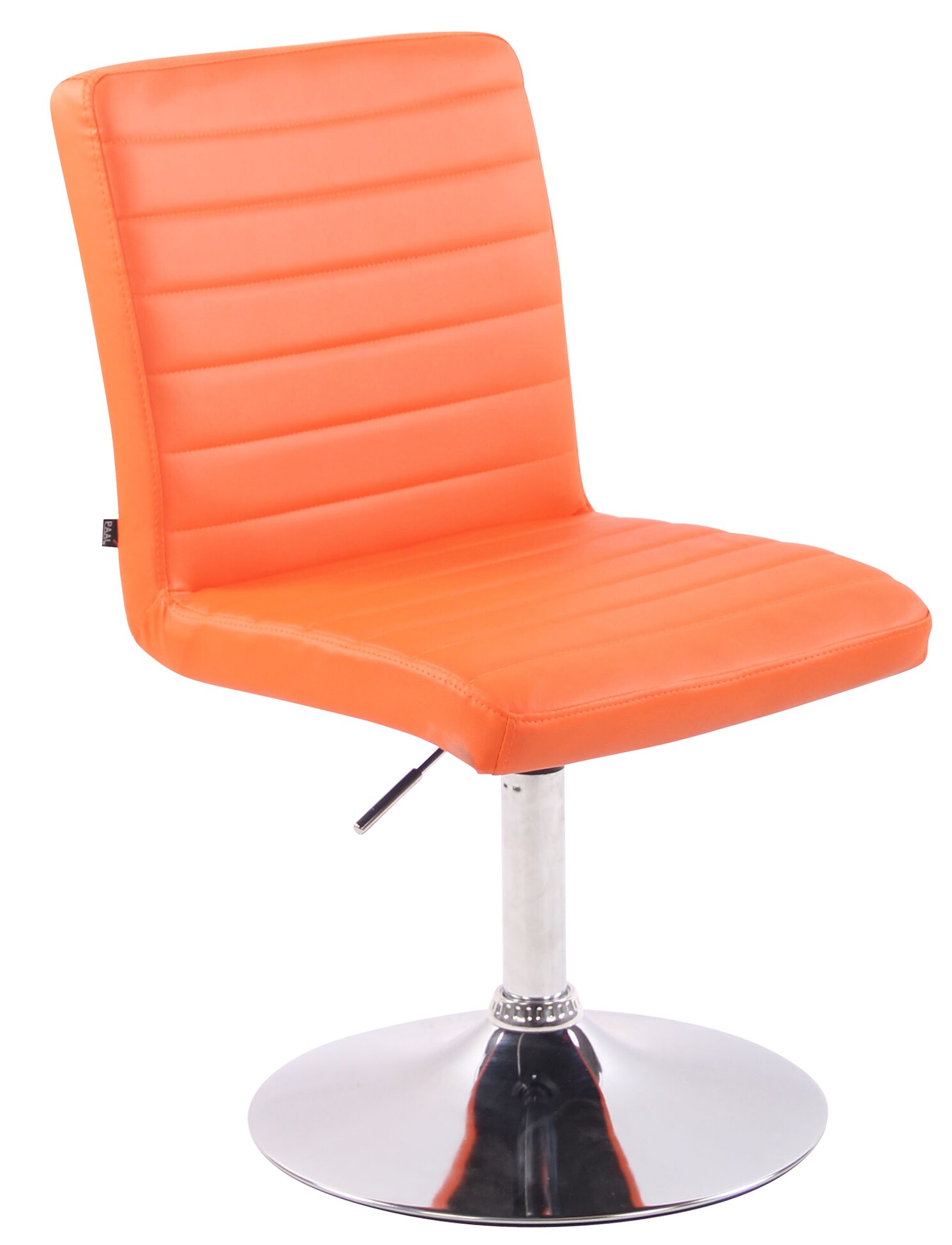 CLP Esszimmerstuhl Elvas mit hochwertiger Polsterung und Kunstlederbezug I Drehbarer und h&ouml;henverstellbarer Polsterstuhl mit Metallgestell - Bild 1