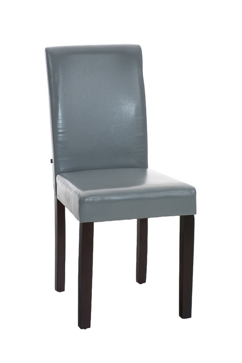 CLP Esszimmerstuhl Ina Mit Kunstlederbezug I Polsterstuhl Mit Holzgestell I K&uuml;chenstuhl Mit Bodenschonern - Bild 1