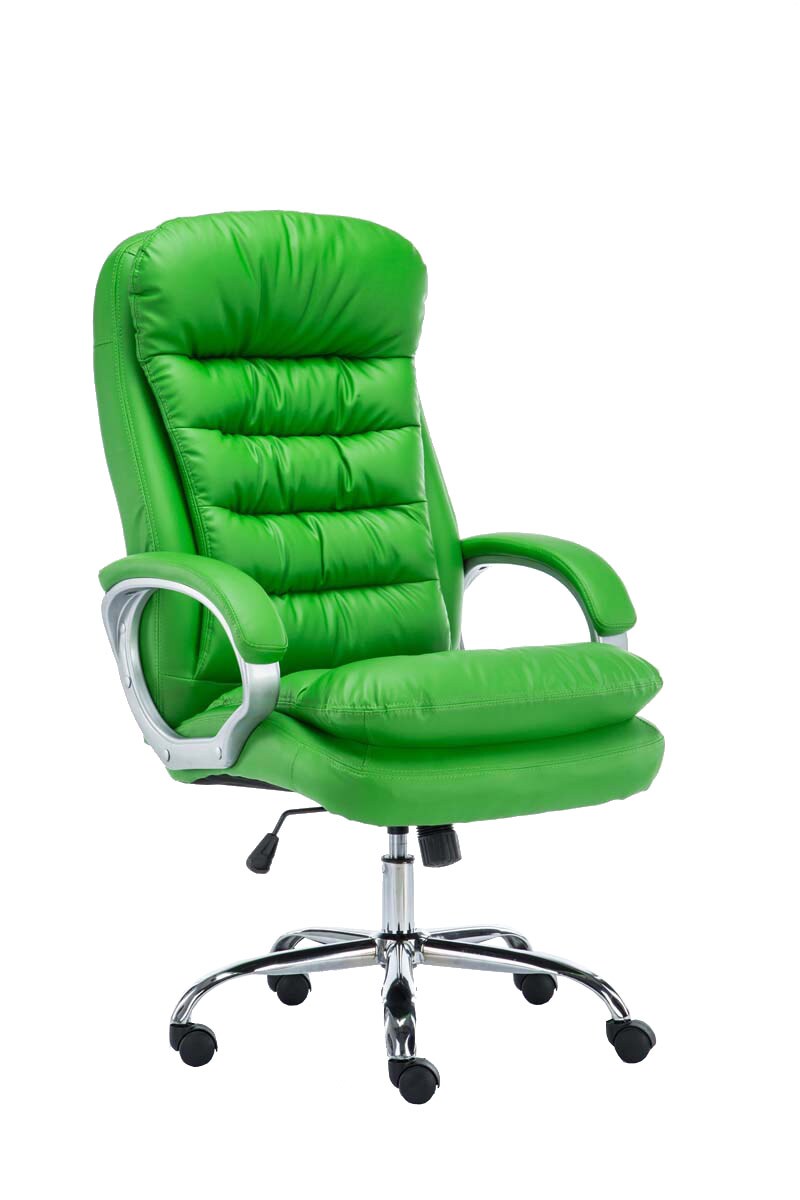 CLP Bürostuhl ergonomisch, XXL Vancouver, bis 150 kg belastbar, höhen-verstellbar, drehbar, kippbar fixierbar, Kunstleder