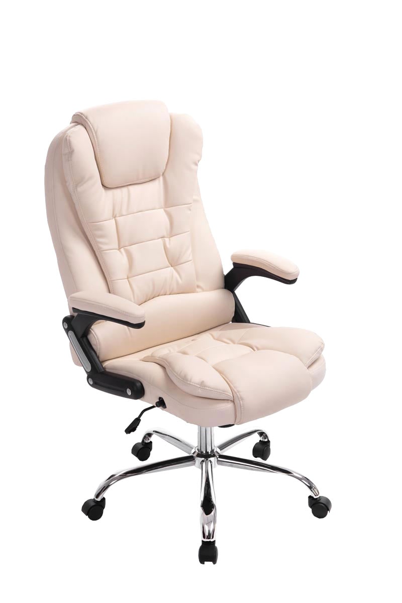 CLP XXL Chefsessel Thor I Max. 150 KG Belastbar I H&ouml;henverstellbarer B&uuml;rostuhl Mit Armlehnen I Drehstuhl Mit Dickem Polster - Bild 1