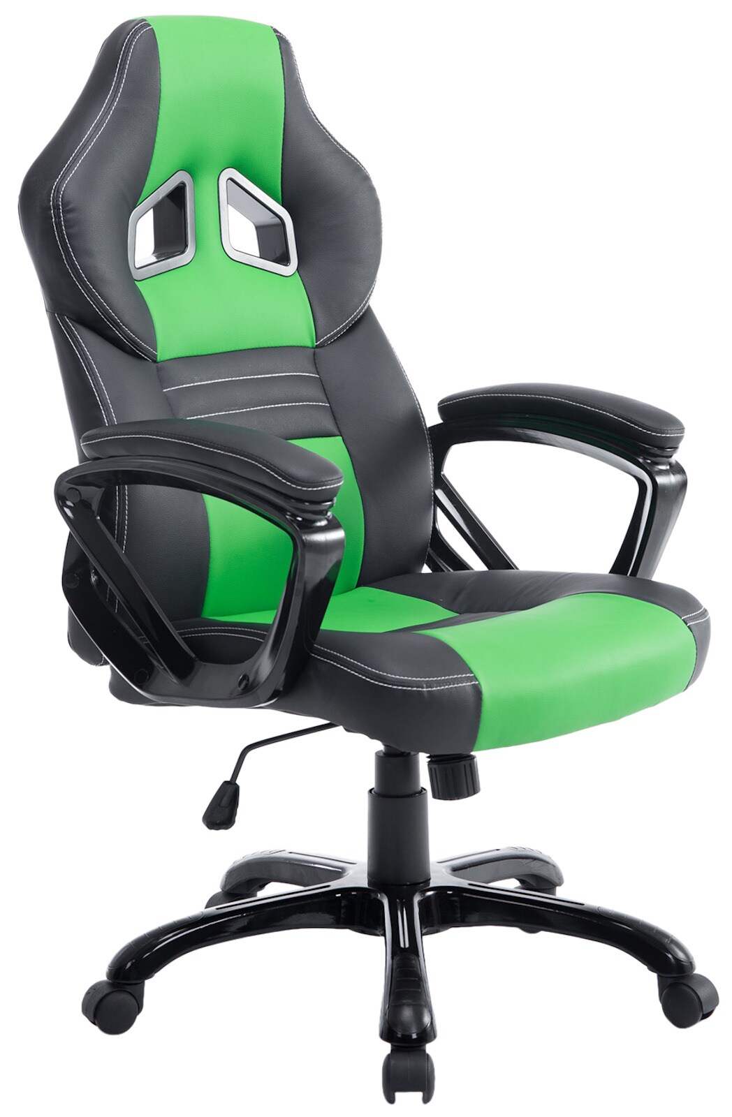 CLP Racing Gaming Bürostuhl Pedro XL I Höhenverstellbarer Chefsessel Mit Kunstlederbezug I Gaming Stuhl Mit Bis 150 KG Belastbarkeit
