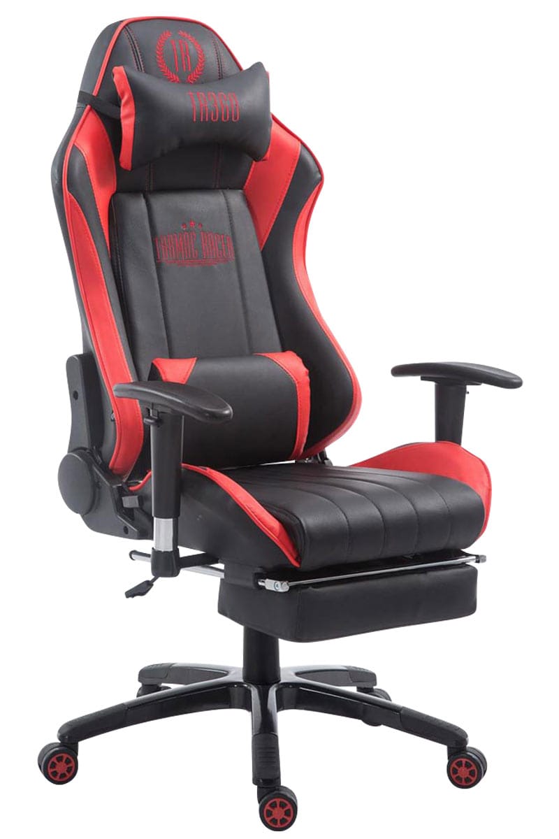 CLP Racing Gaming B&uuml;rostuhl Shift XL Mit Kunstlederbezug l Gamingstuhl Mit Leichtlaufrollen l H&ouml;henverstellbarer Drehstuhl - Bild 1