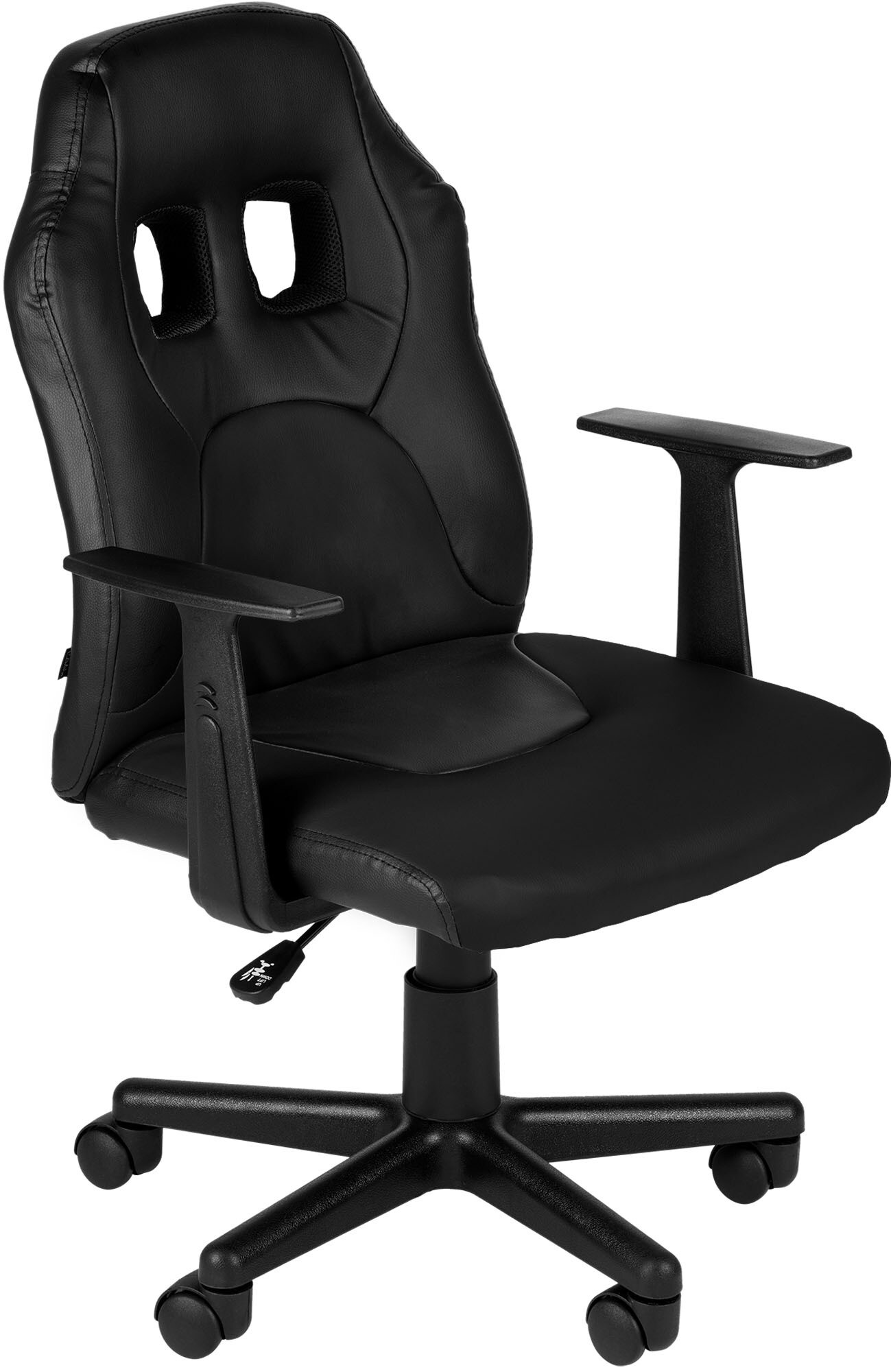 CLP Schreibtischstuhl ergonomisch Kinder und Jugendliche Fun, Drehstuhl h&ouml;henverstellbar mit Kunstlederbezug, Armlehnen abnehmbar - Bild 1