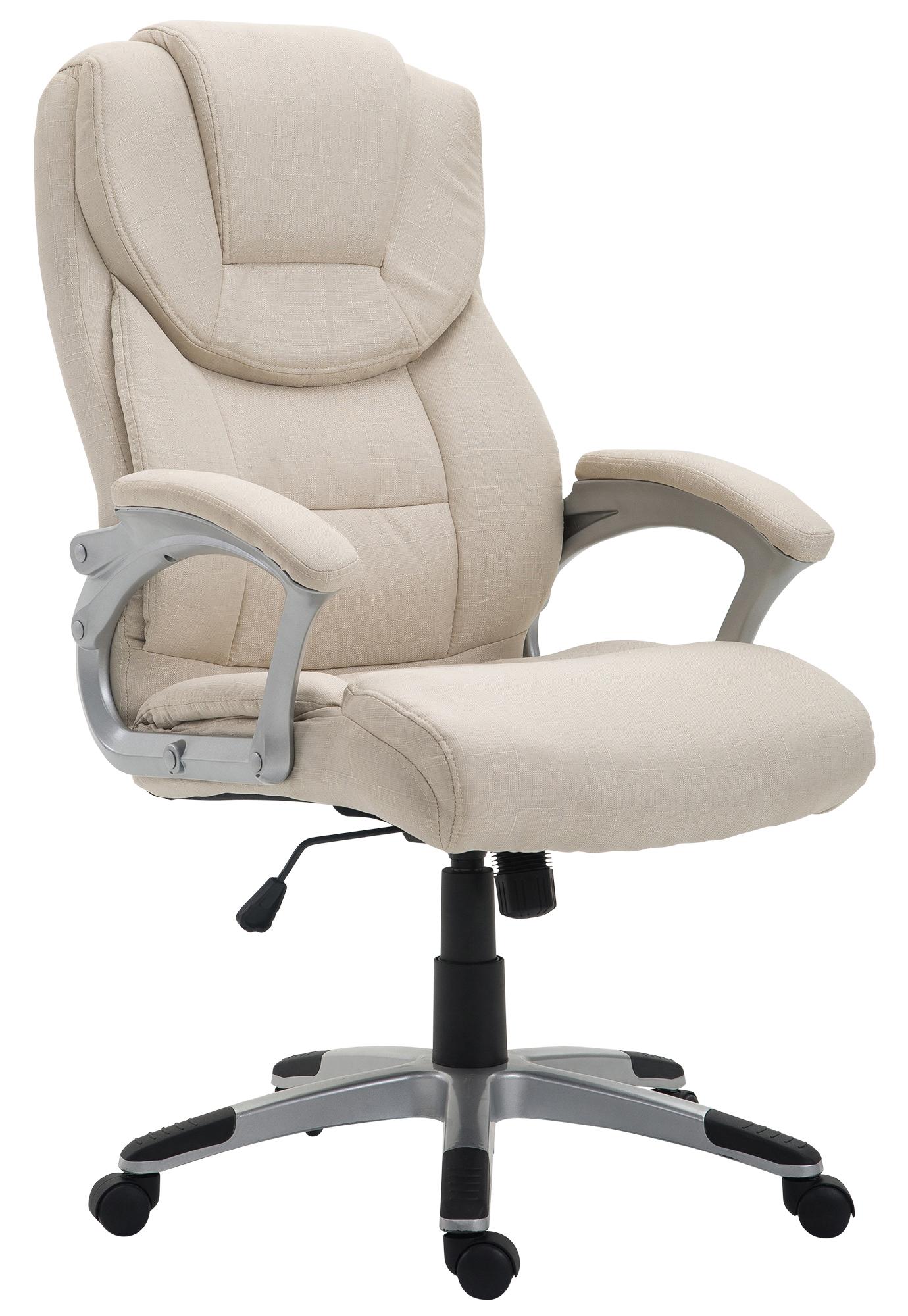 CLP B&uuml;rostuhl Texas I mit Stoff-Bezug und Wippmechanik I Schreibtischstuhl drehbar und h&ouml;henverstellbar - Bild 1