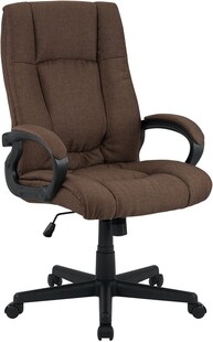 CLP Bürostuhl ergonomisch mit Rollen und Höhenverstellung, Chefsessel höhenverstellbar und Wippfunktion, rückenschonend, Drehstuhl Sparta - Bild 1