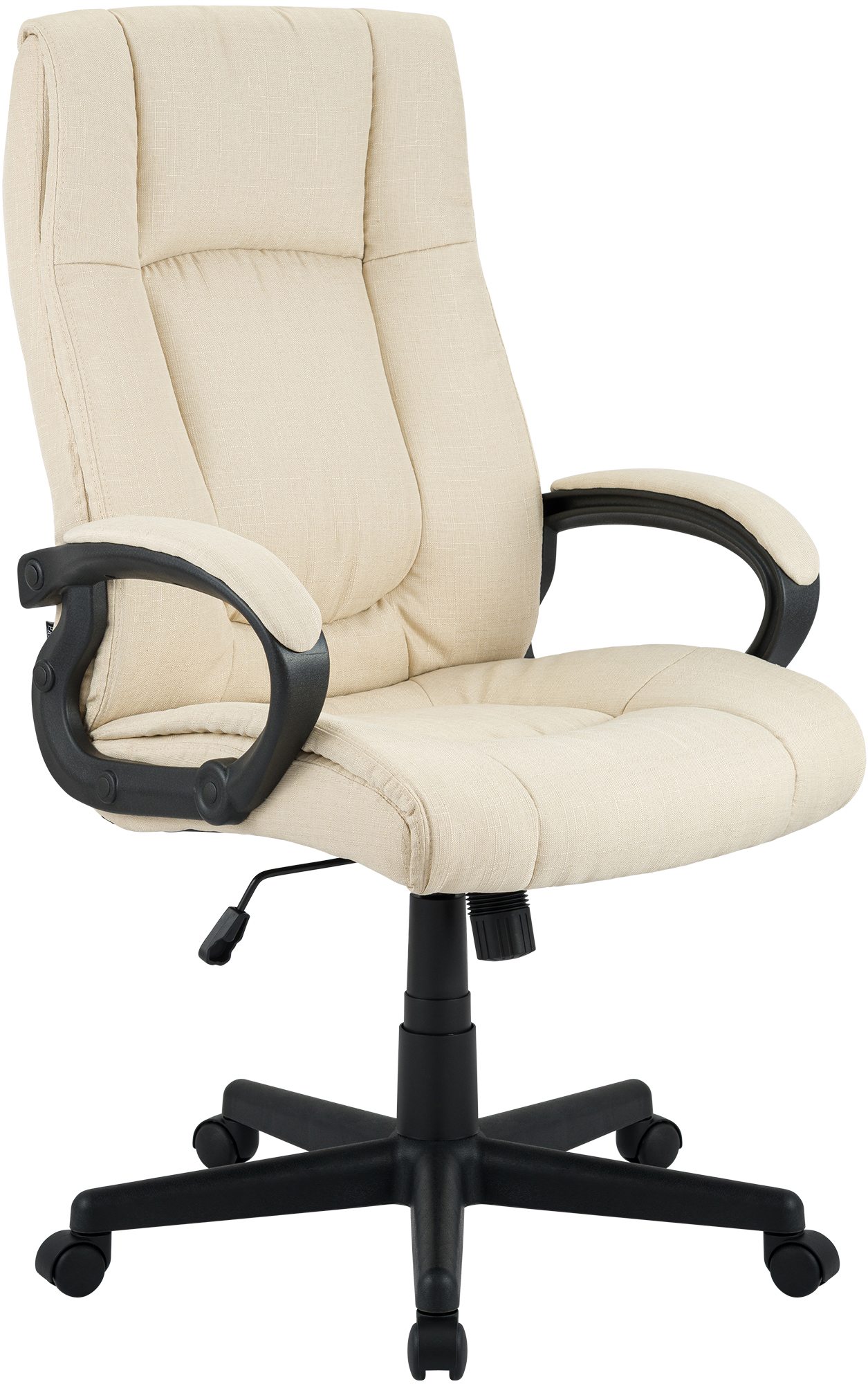 CLP B&uuml;rostuhl ergonomisch mit Rollen und H&ouml;henverstellung, Chefsessel h&ouml;henverstellbar und Wippfunktion, r&uuml;ckenschonend, Drehstuhl Sparta - Bild 1