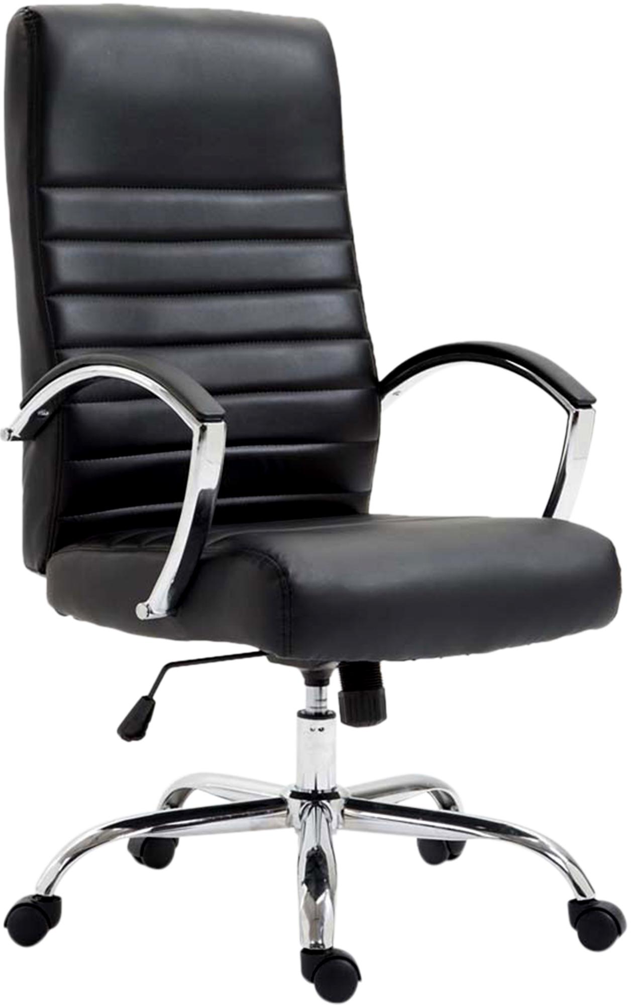 CLP B&uuml;rostuhl ergonomisch Valais Kunstleder, moderner Schreibtischstuhl, h&ouml;henverstellbarem Sitz und einer Belastbarkeit von 136 kg - Bild 1