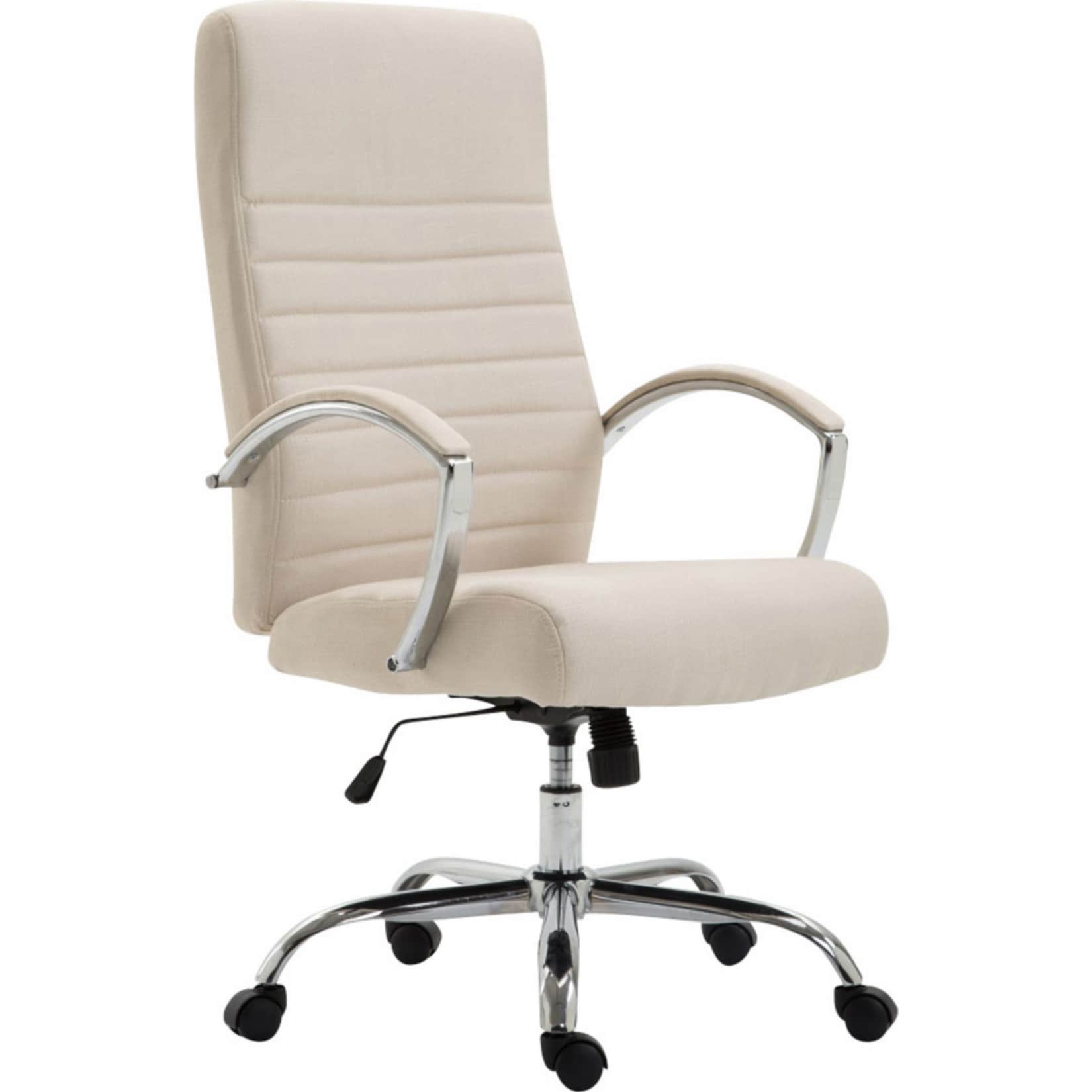 CLP B&uuml;rostuhl ergonomisch Valais Stoffbezug, moderner Drehstuhl mit h&ouml;henverstellbarem Sitz, Stoffbezug, bis 136 kg belastbar - Bild 1