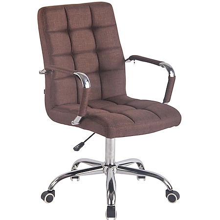 CLP Bürostuhl DELI mit Stoffbezug und hochwertiger Polsterung I Drehstuhl mit höhenverstellbarer Sitzhöhe - Bild 1
