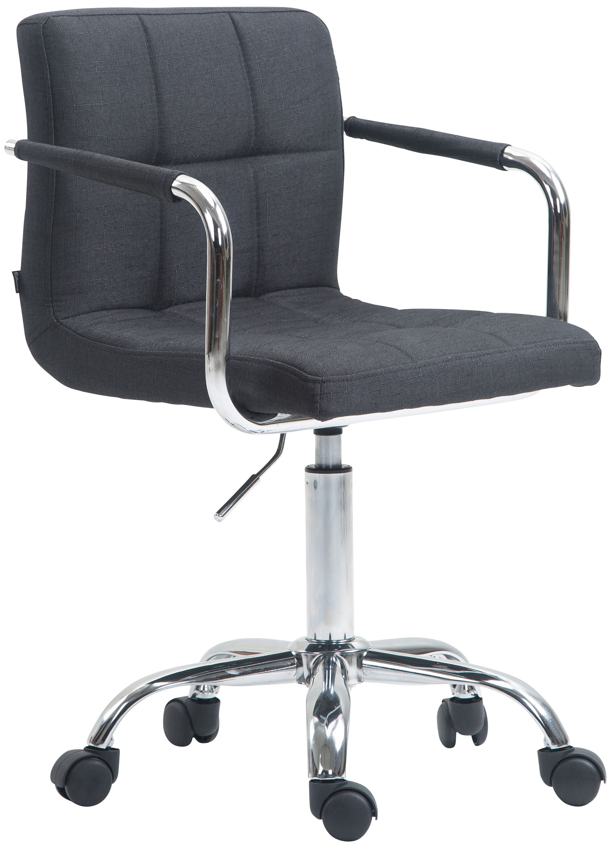 CLP B&uuml;rostuhl LUCY V2 mit Stoffbezug I Schreibtischstuhl mit hochwertiger Polsterung I H&ouml;henverstellbarer B&uuml;rosessel mit Leichtlaufrollen - Bild 1